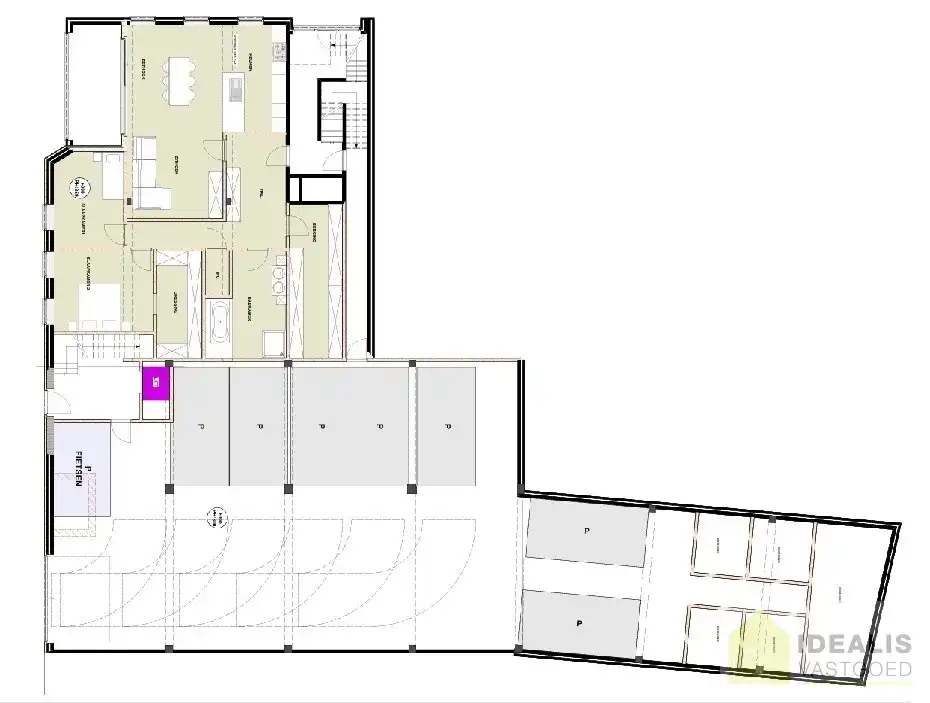 IDEALIS VASTGOED - OVERDRACHT AANDELEN PATRIMONIUMVENNOOTSCHAP MET IN HAAR ACTIEF MEERDERE ONROERENDE GOEDEREN GELEGEN TE STADSWAAG 3, STADSWAAG 5, STAD 1, STAD 3 en GROENSTRAAT 5, ALLEN IN HET CENTRUM VAN HAMONT (HAMONT-ACHEL)! – Geschikt voor zij die zoeken naar een interessante investering met verschillende mogelijkheden waaronder een vernieuwbouw bestaande uit 10 appartementen. foto 9