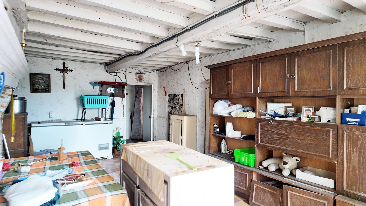Te renoveren woning gelegen te Sint-Laureins langsheen de Vlamingstraat nabij het centrum. foto 6