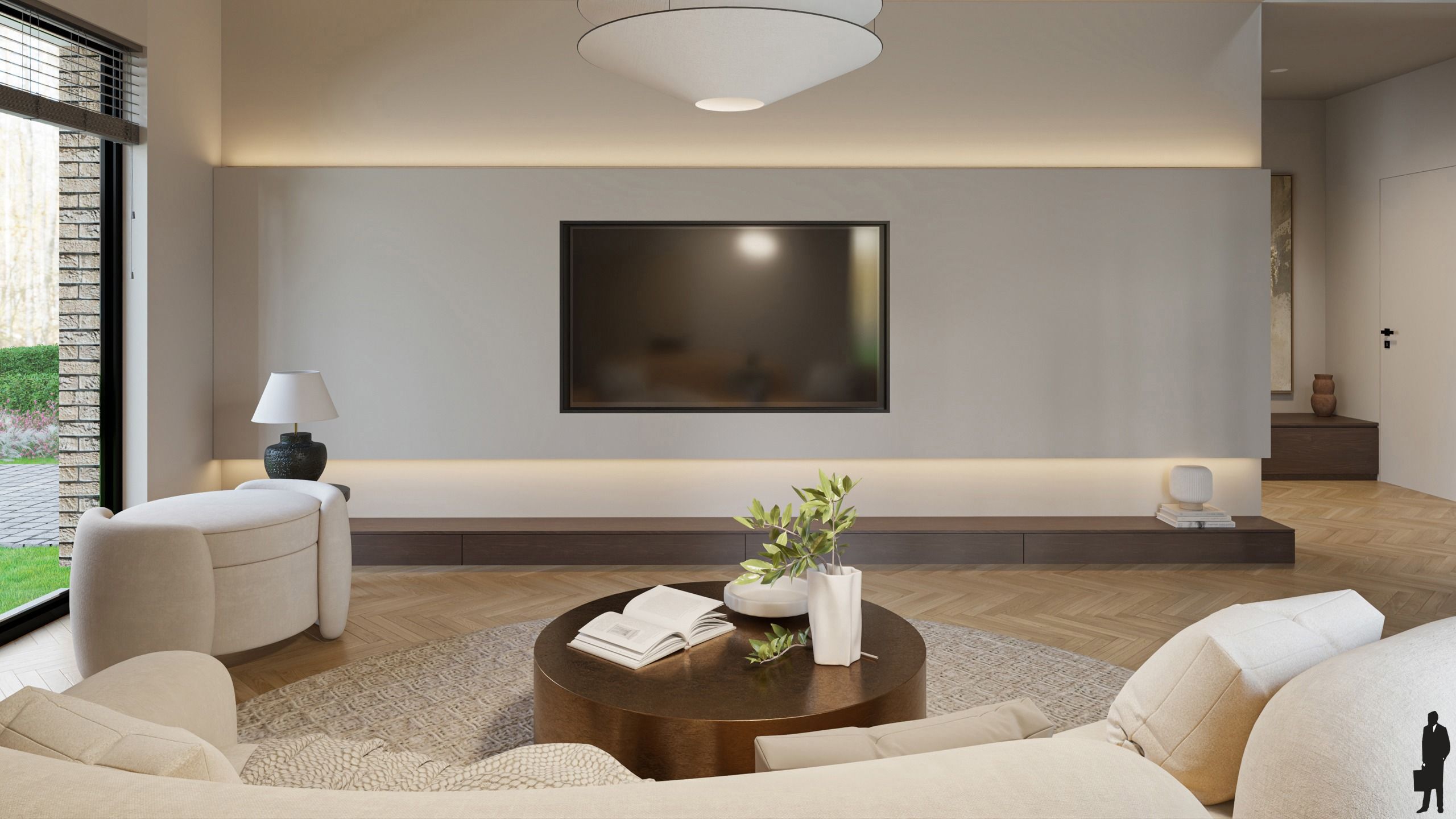 Zeer goed gelegen bouwgrond met reeds vergunde woning foto 7