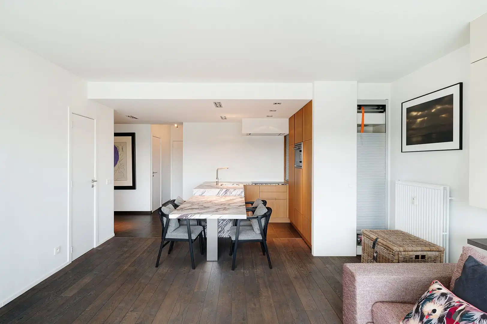 Luxueus éénslaapkamer appartement op toplocatie te Zoute. foto 5