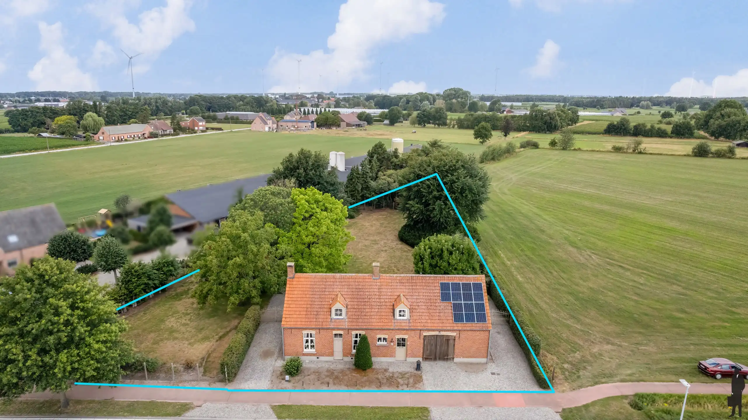 Langgestrekte hoeve op ca. 2.562m² grond te Meer! foto 35