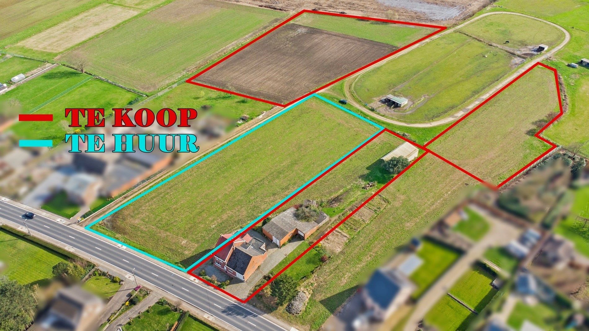 Ruime hoevewoning en bijgebouwen op 1,9 ha grond te Tremelo foto 2