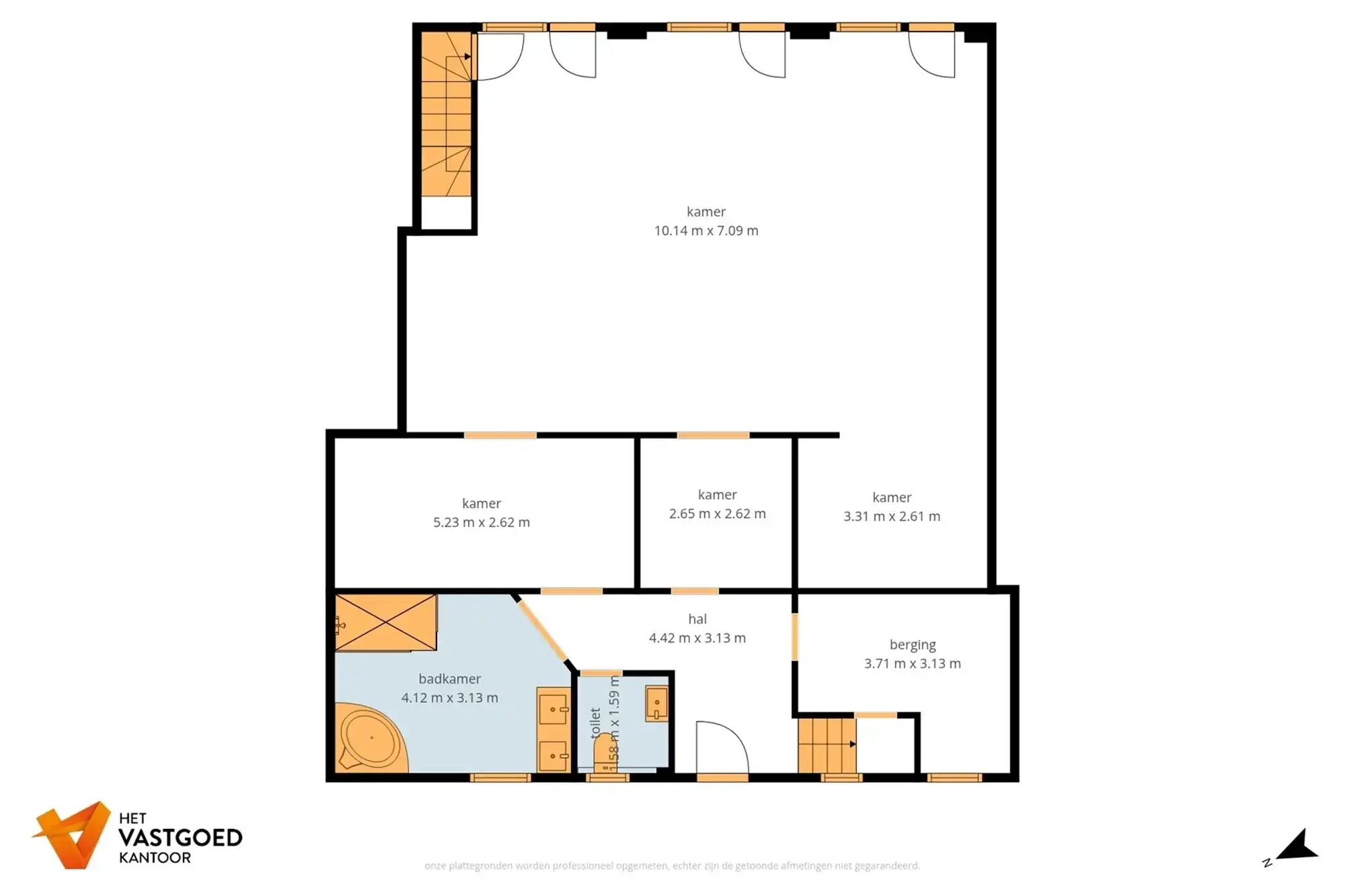 AF TE WERKEN RUIME WONING (222M²) MET 2 SLAAPKAMERS EN TUIN MET TUINKAMER OP 6A 81CA TE PAAL  foto 34