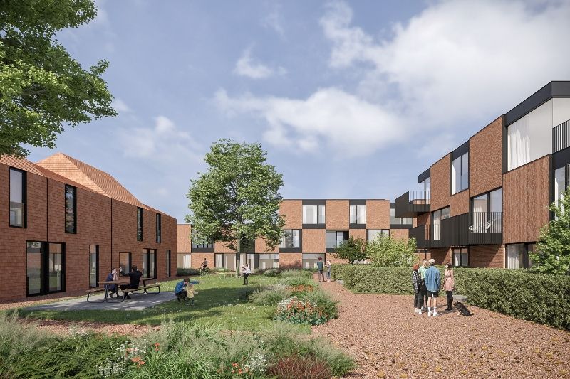 Gesloten bebouwing met 3 slaapkamers en ruime tuin! foto {{pictureIndex}}