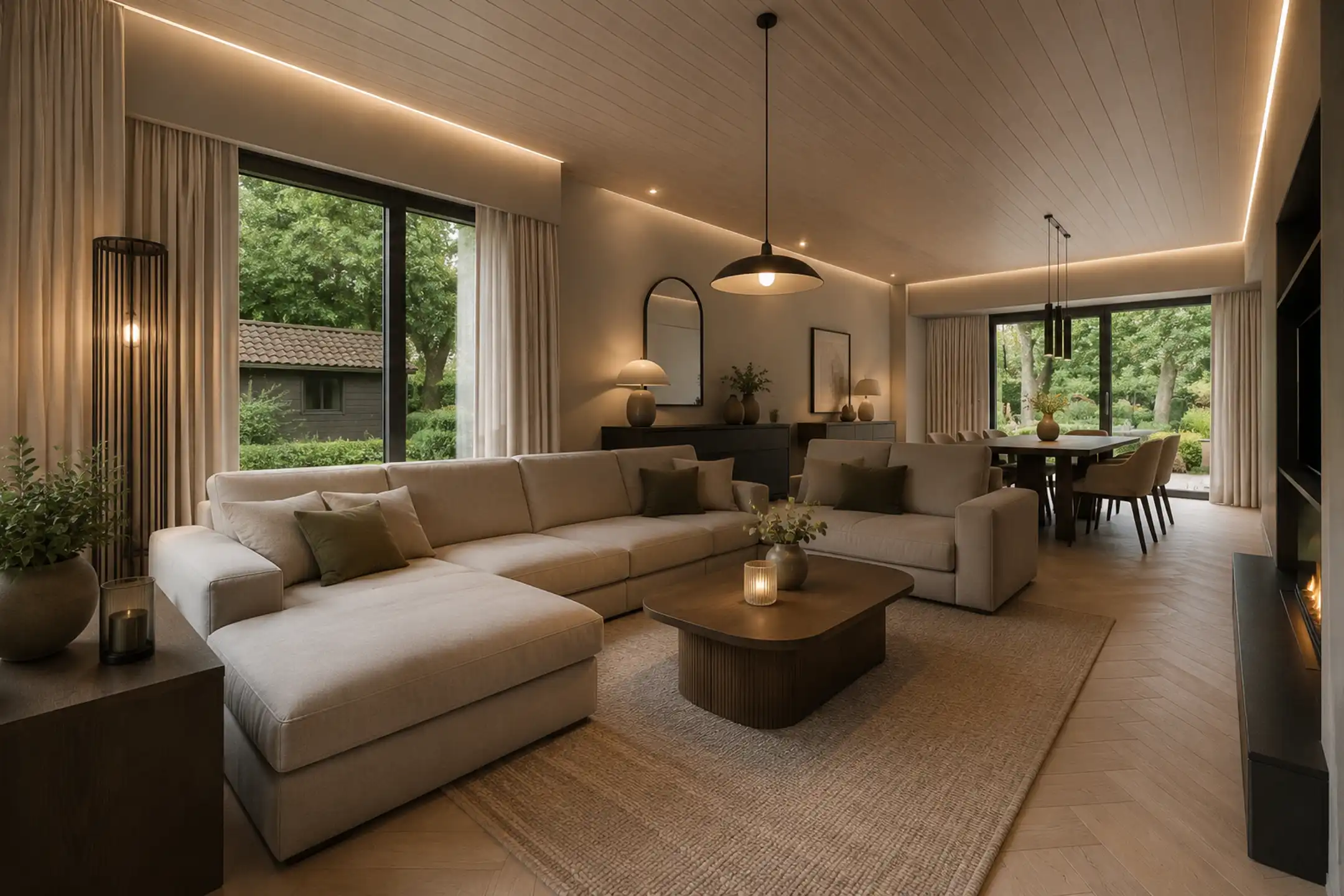 Charmante woning met uitzicht op blijvend groen foto 12