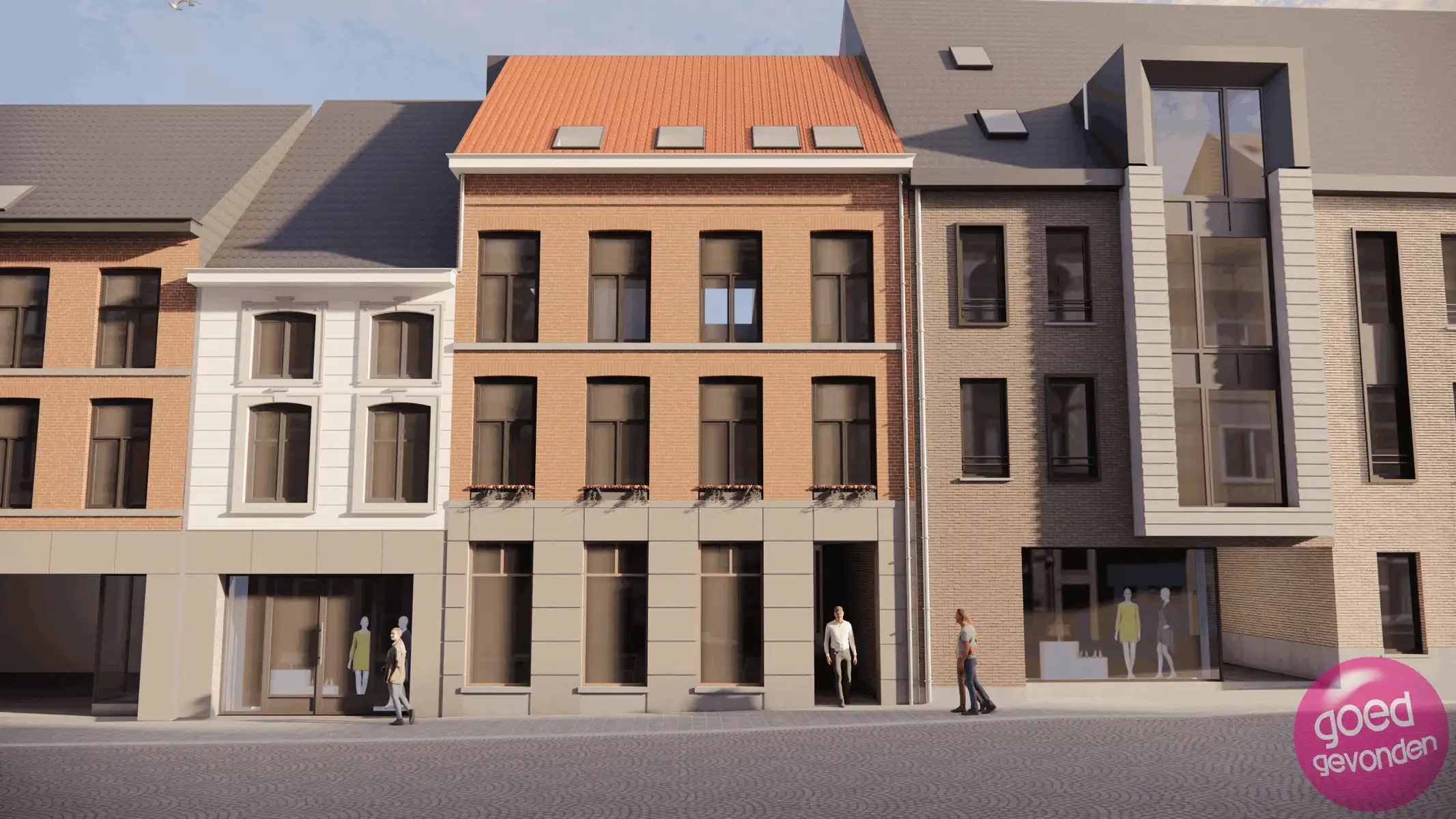 KLEINSCHALIG NIEUWBOUWPROJECT IN HET CENTRUM foto {{pictureIndex}}