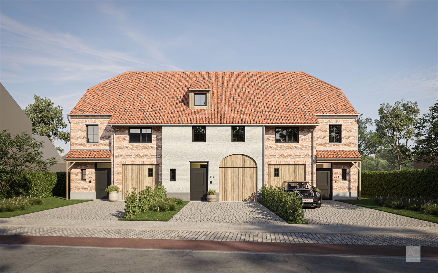 Halfopen nieuwbouwwoning met garage en 3 slaapkamers foto 2