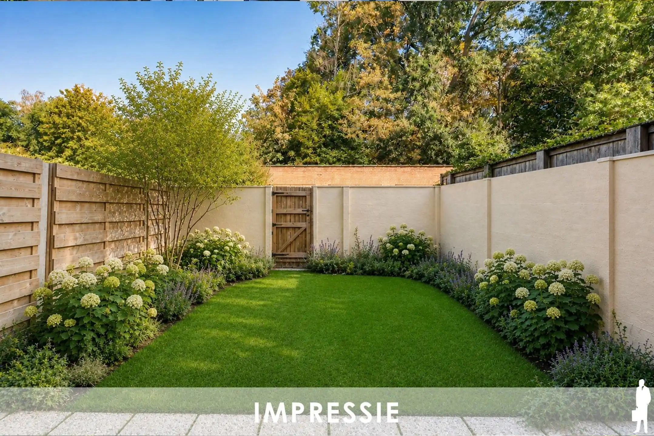 Gelijkvloers appartement van ca. 110m² met 2 slpk, garagebox en tuin - gerenoveerd in 2023 foto 13