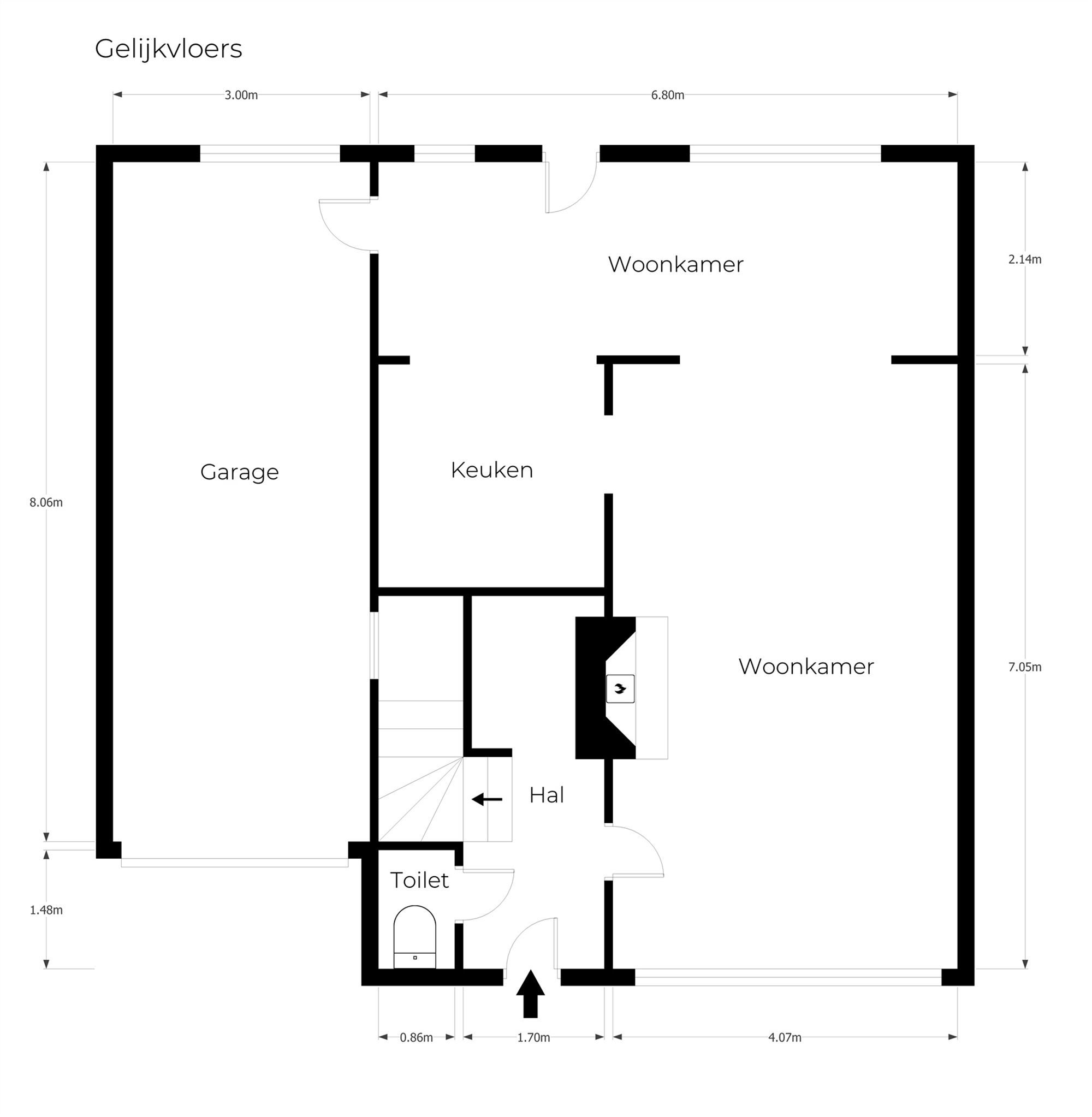 ZEER GOED ONDERHOUDEN WONING MET 3 SLAAPKAMERS RUSTIG GELEGEN TE PAAL foto 20