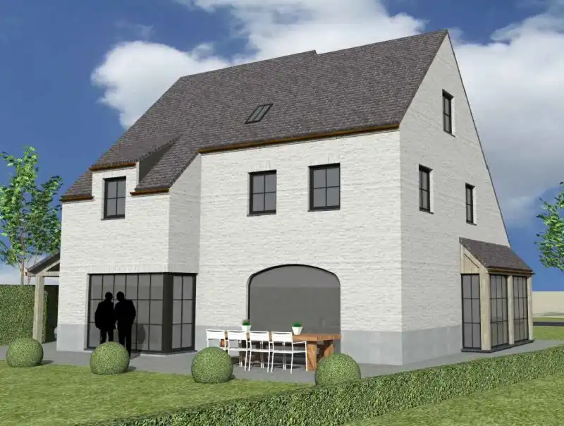 Nieuw te bouwen alleenstaande woning te Menen. foto 2