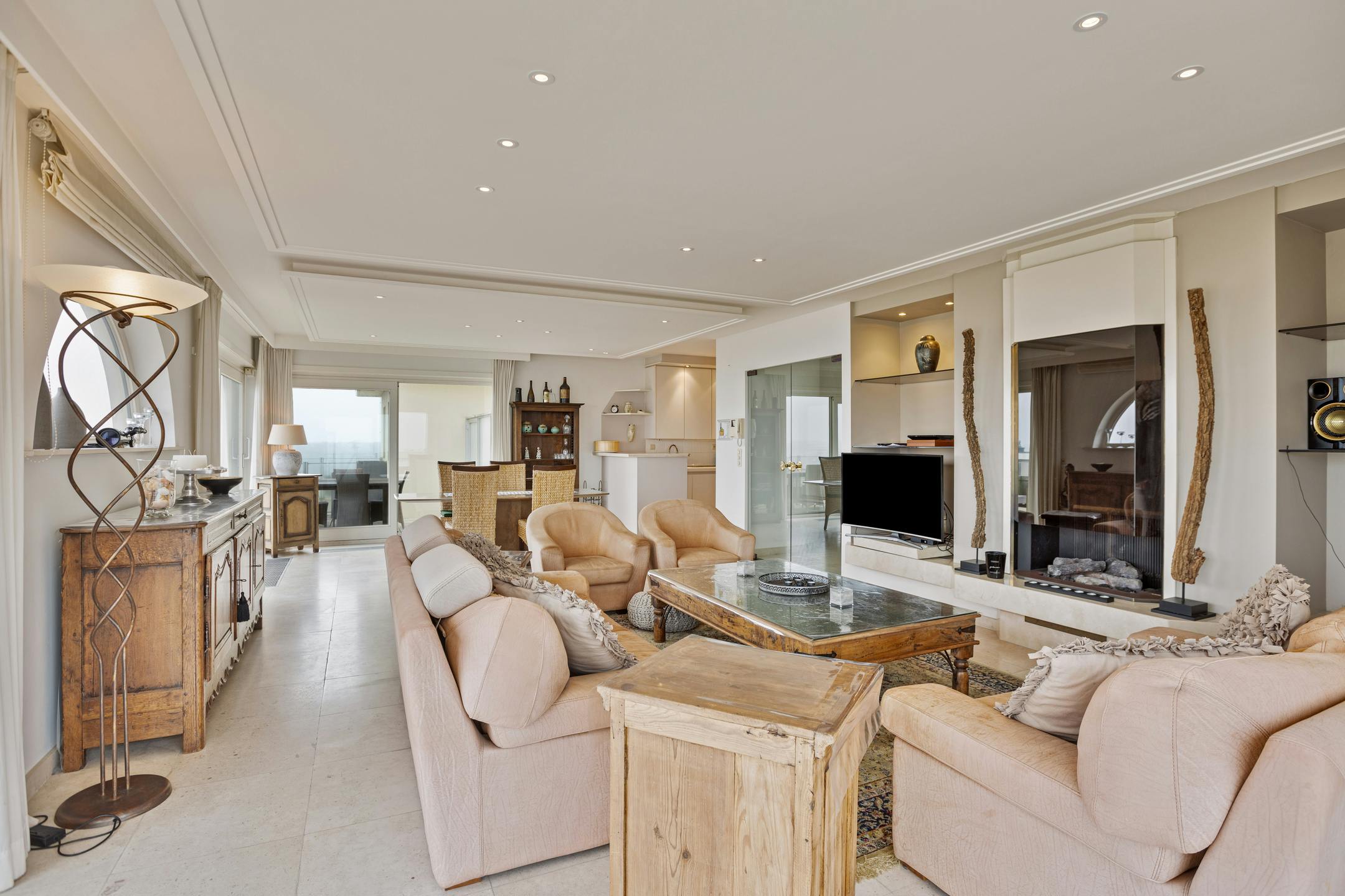 Twee penthouses met ruime terrassen en garage in De Panne foto 7