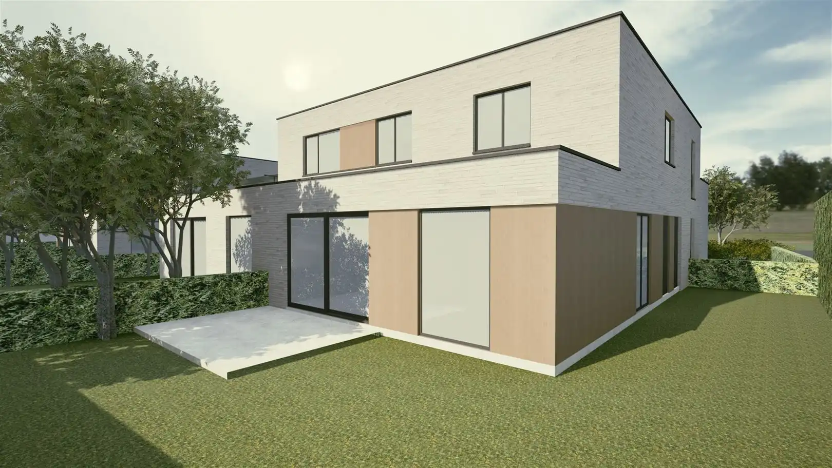 Nieuwbouw duowoningen met carport, terras of tuin foto 8
