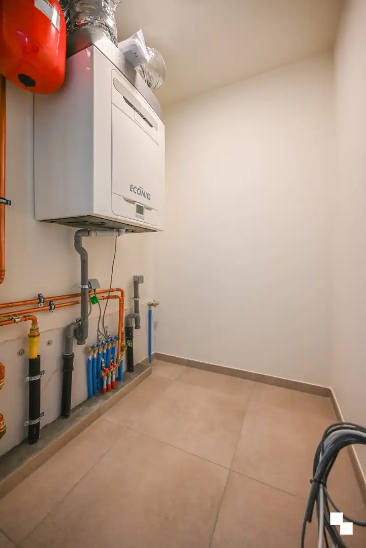 Nieuwbouwappartement met twee slaapkamers in hartje Emelgem foto 12