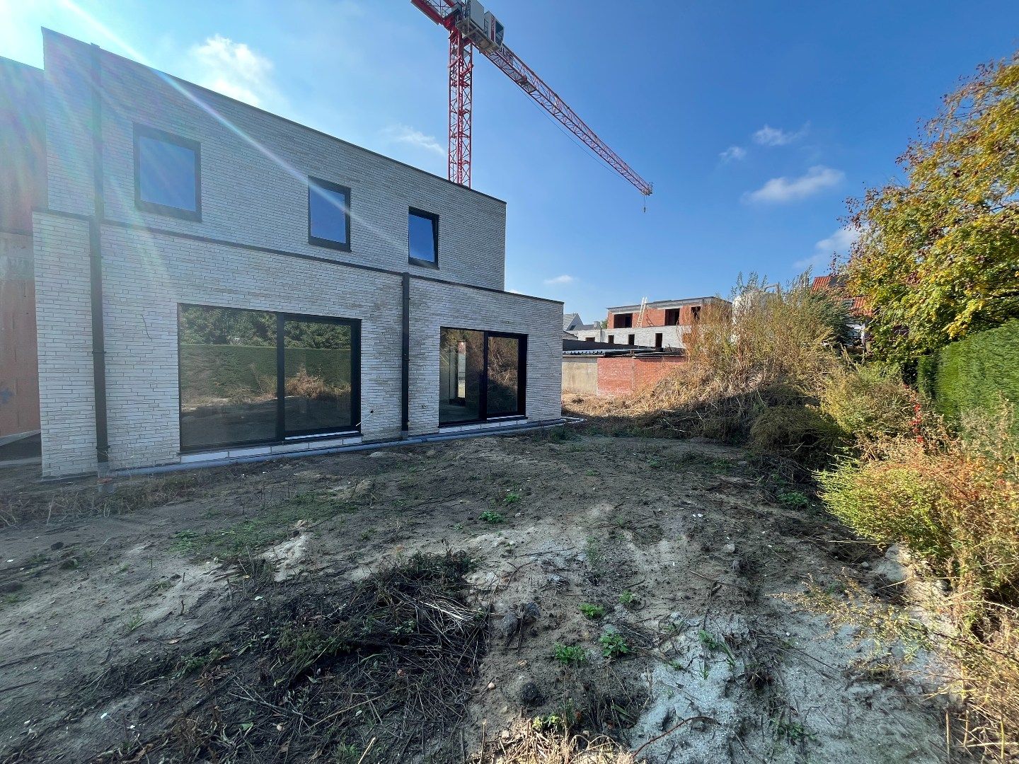 Moderne woning in kleinschalig woonerf te Sijsele foto 4