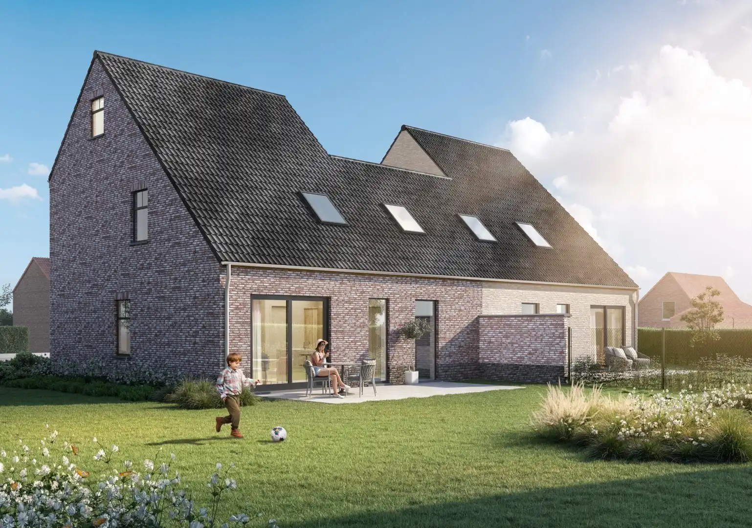 Ruime energiezuinige halfopen bebouwing met 4 slaapkamers foto 5