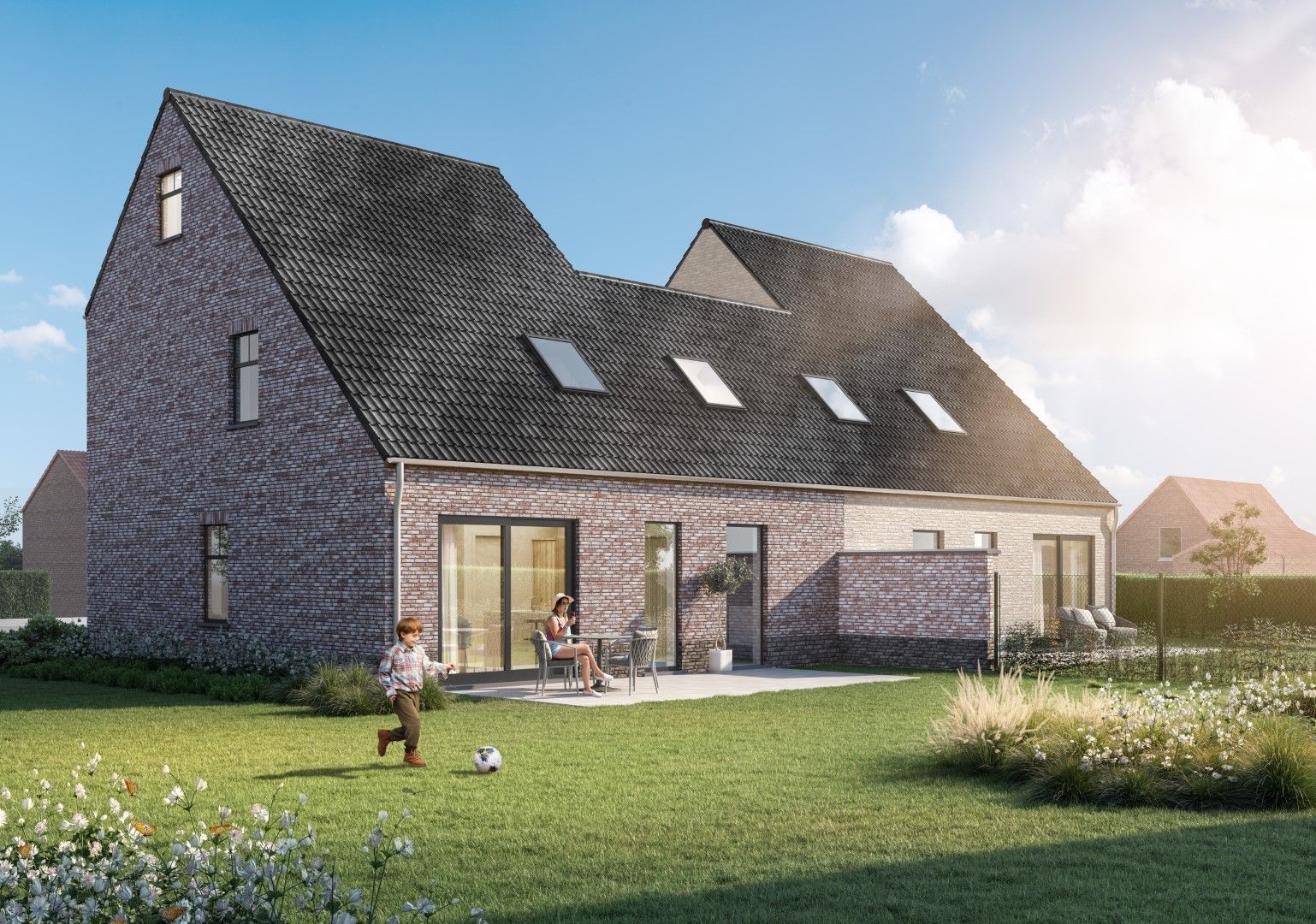 Ruime energiezuinige halfopen bebouwing met garage foto 9