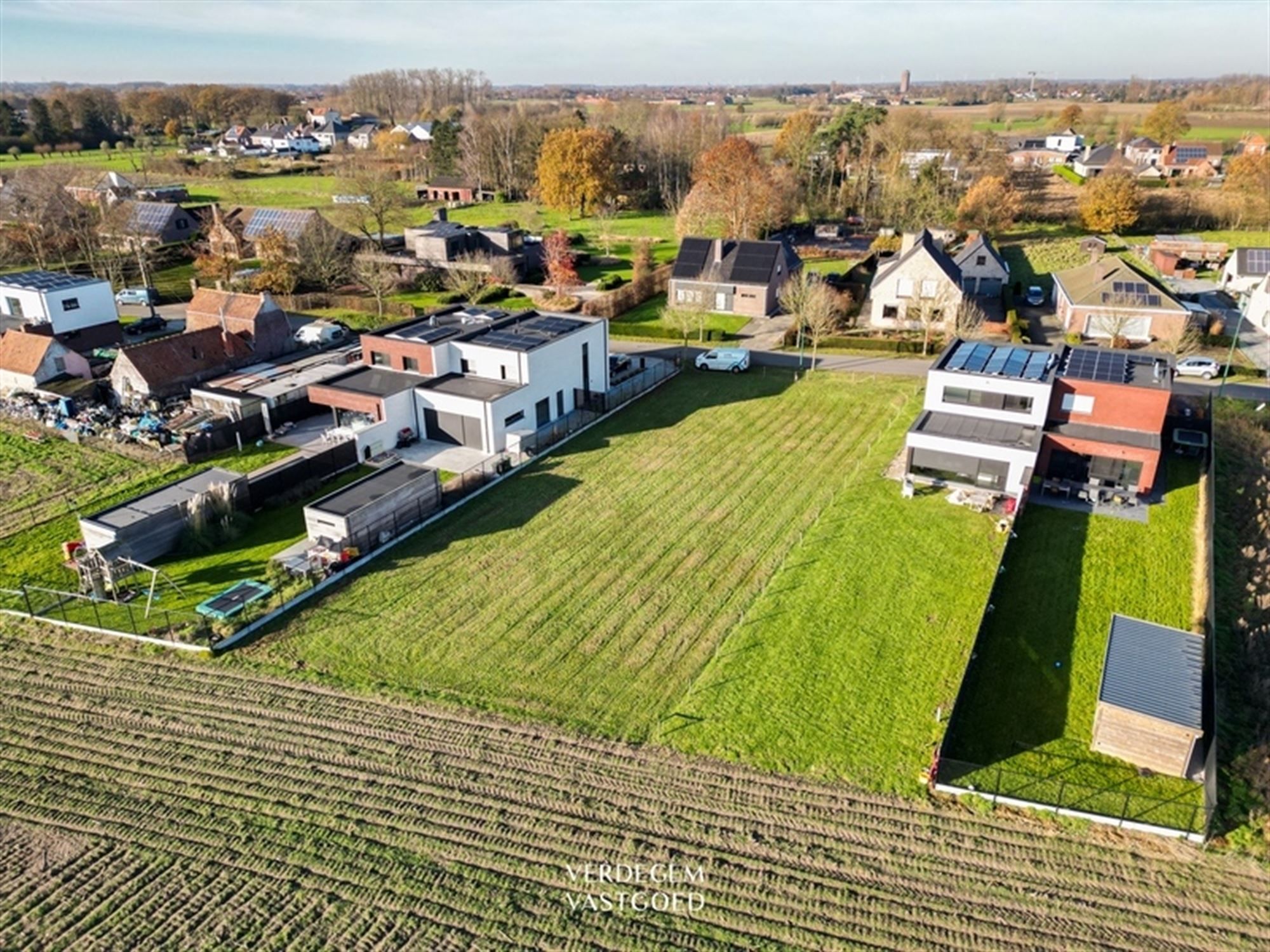 2x bouwgrond van 536m² met zuid tuin en weids zicht foto 9