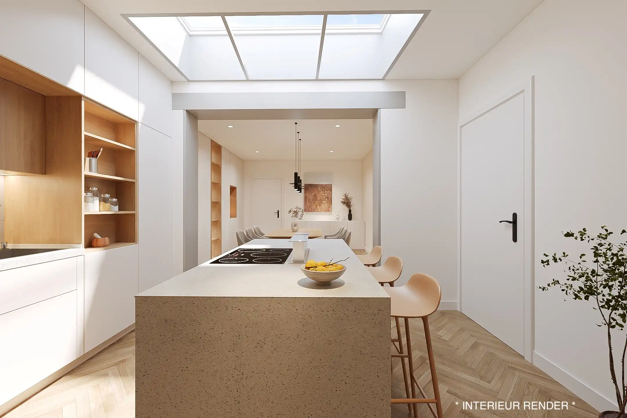 Renovatiekans met ruime tuin en garage op centrale ligging in Alken foto 10