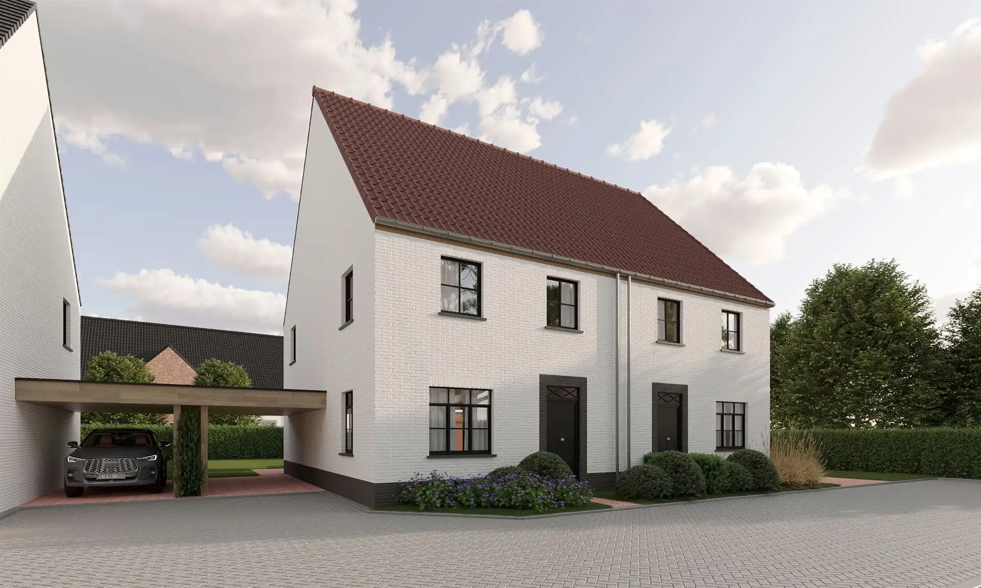 Energiezuinige nieuwbouwwoning in het centrum van Harelbeke foto 9