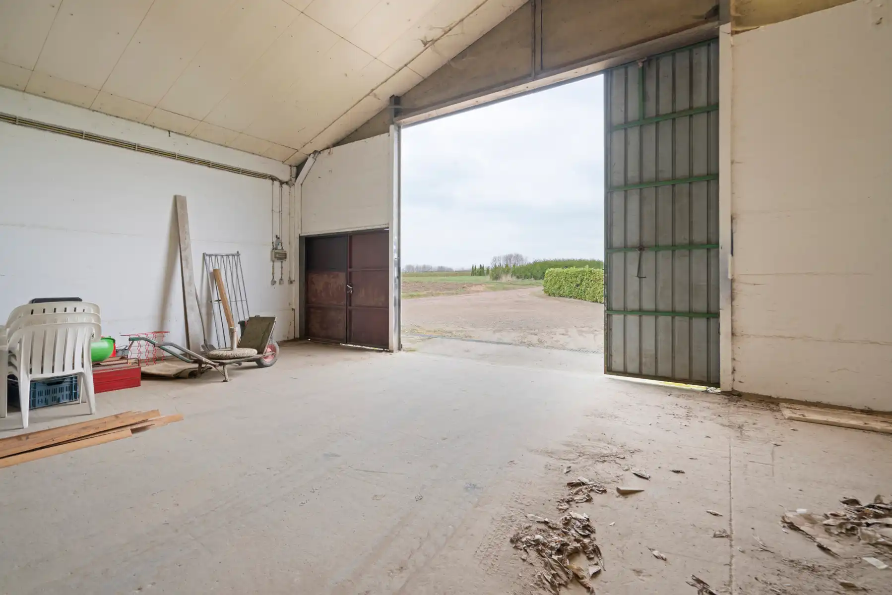 Ruime Loods (484m²) met Weide (3700m²) in Smetlede foto 6