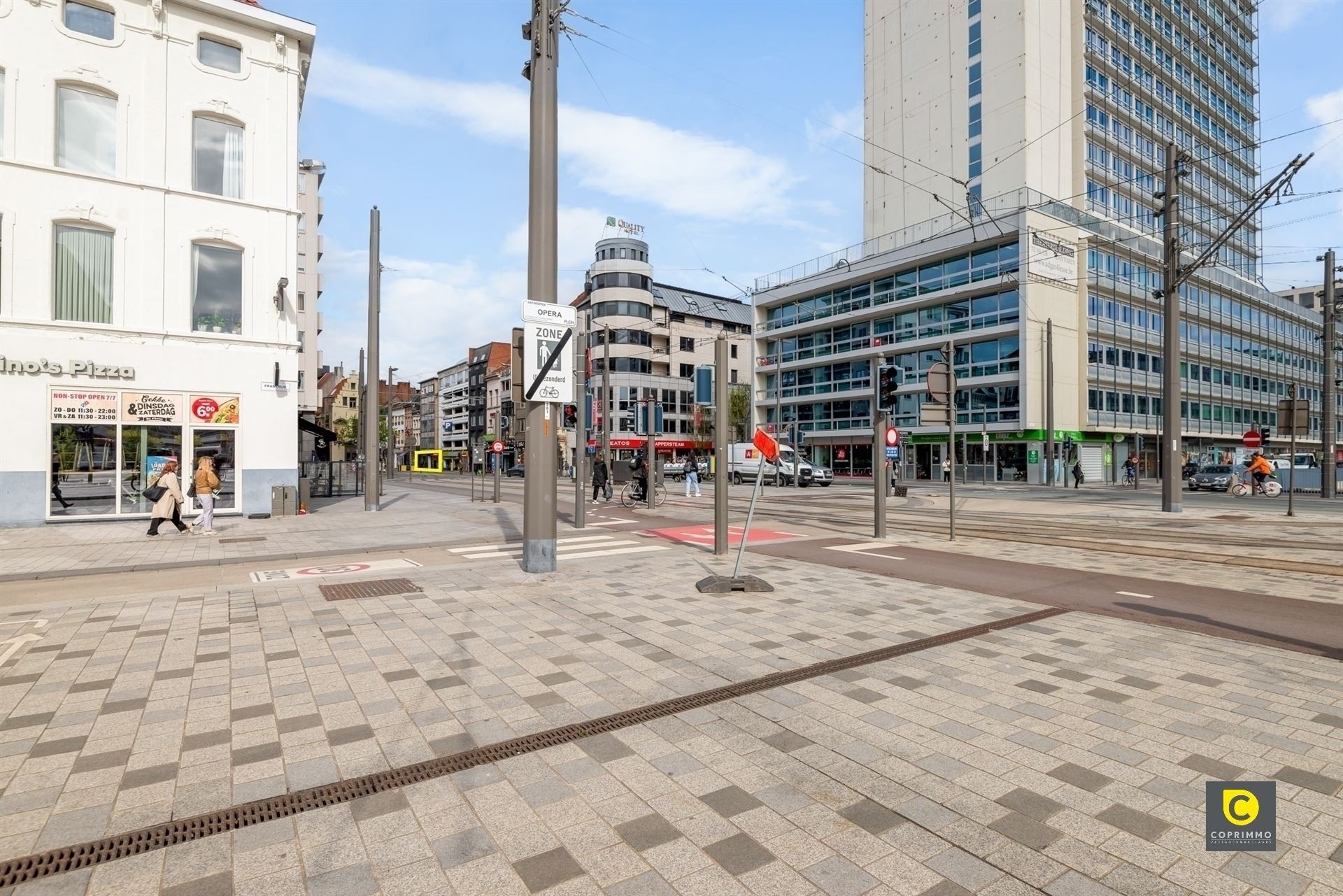 Dubbel handelspand/kantoor met binnenplaats vlakbij het Operaplein foto 5