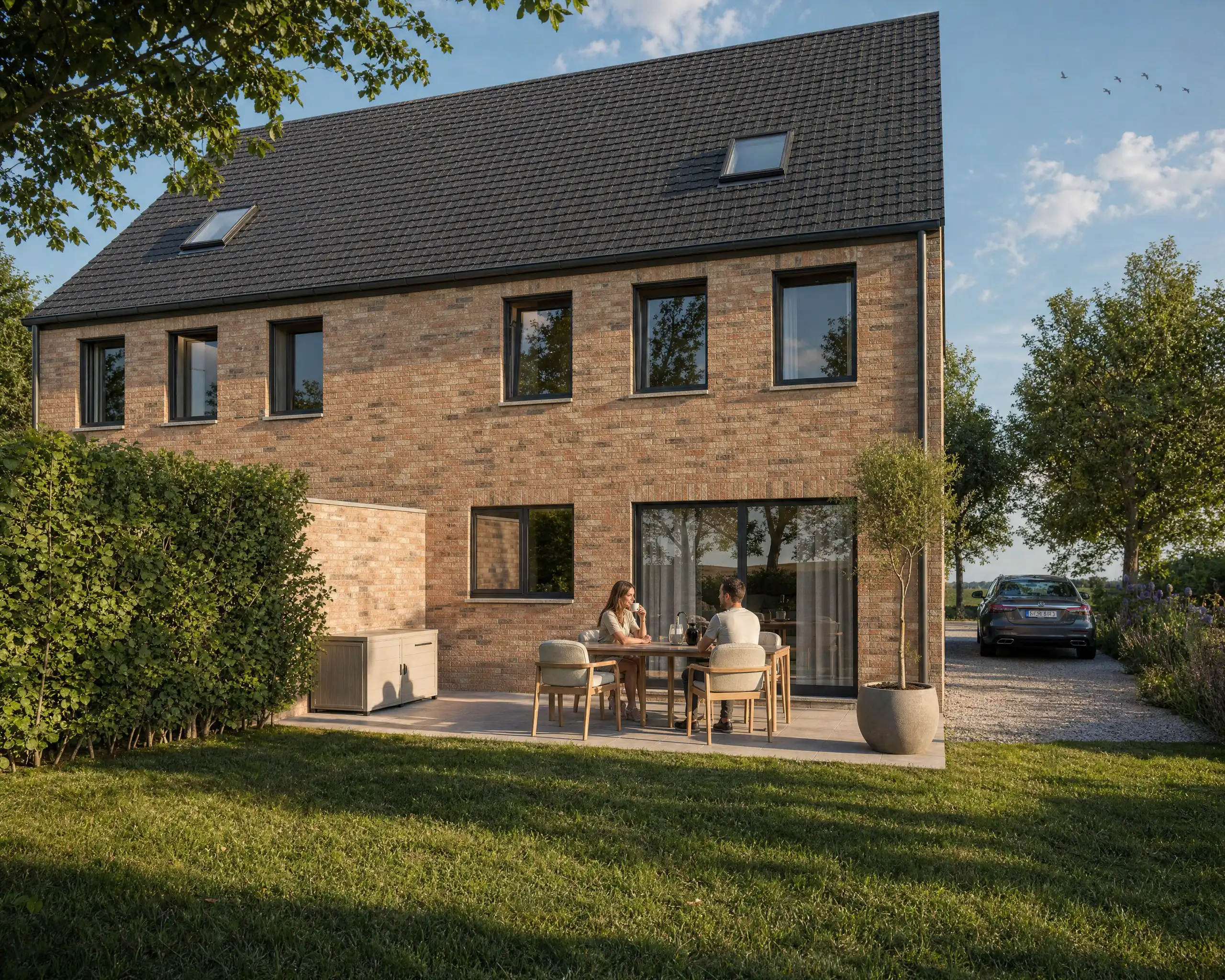 Nieuwbouwwoning met 4slpk foto 3