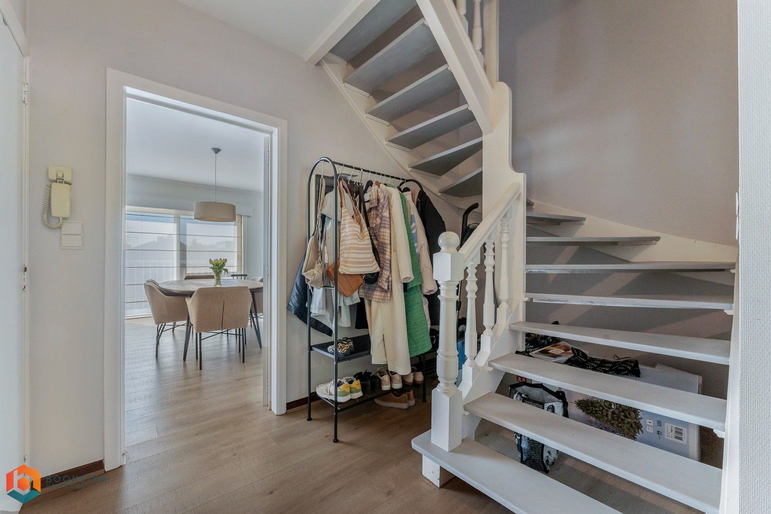 Duplex app. met 3 slpkrs en garage in het centrum foto 9