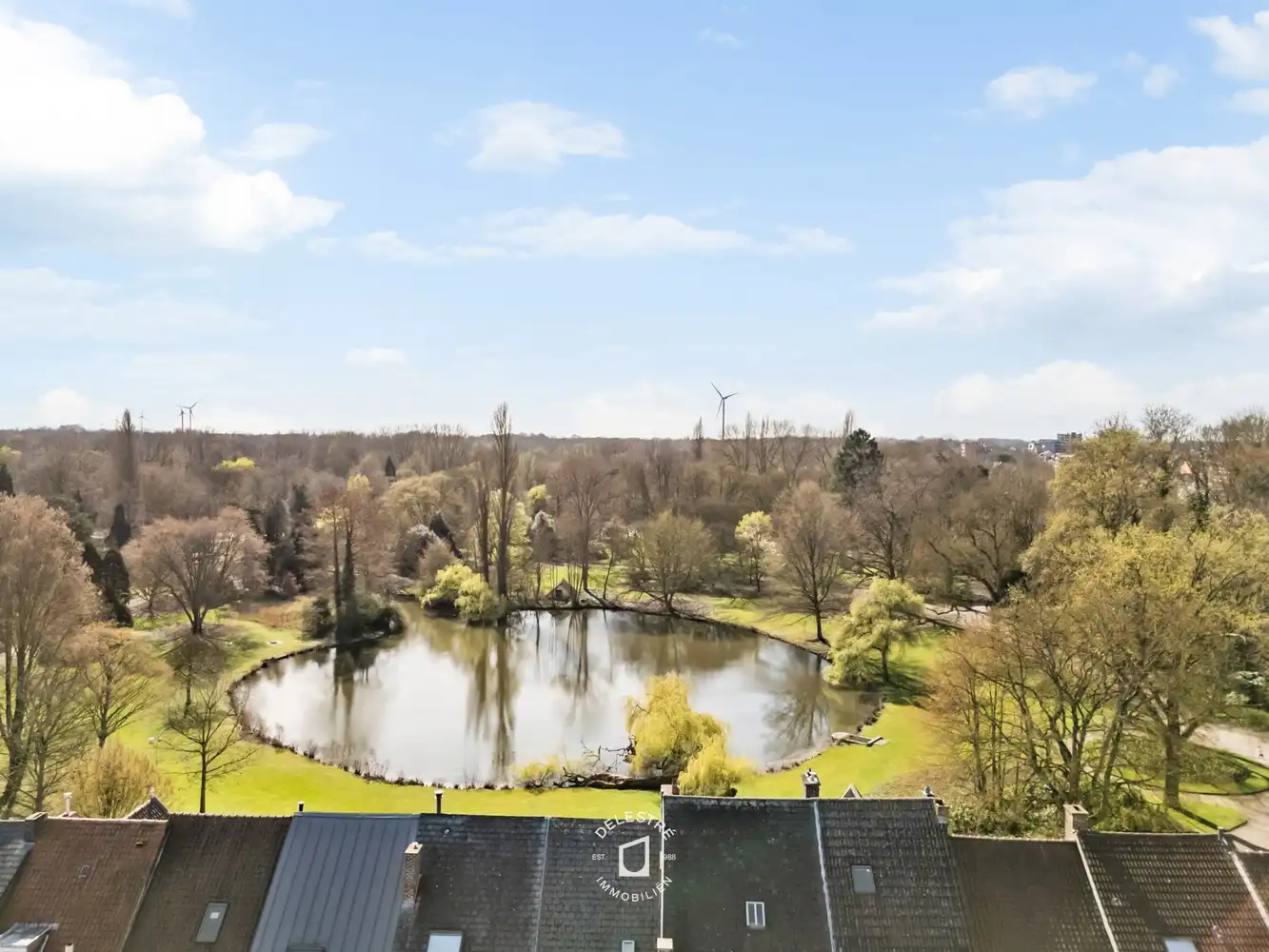 ** IN OPTIE NA EERSTE DELESTRE IMMO KIJKDAG ** Instapklaar appartement met terras nabij het Stadspark van Aalst foto 3