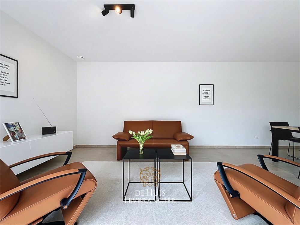 Discrete luxe & tijdloze elegantie : subliem nieuwbouwappartement met terras en gemeenschappelijk tuin te koop in Boechout foto 22