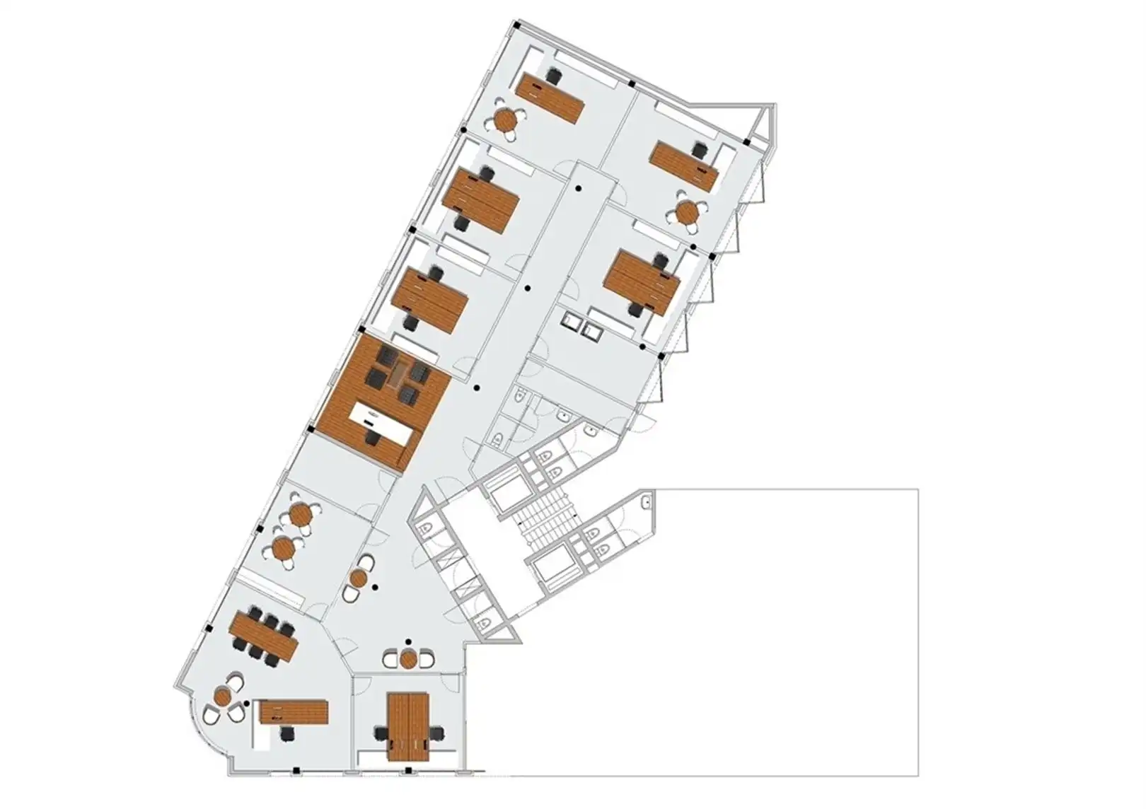Kantoorgebouw gelegen aan de E19, A12 en E17 foto 13