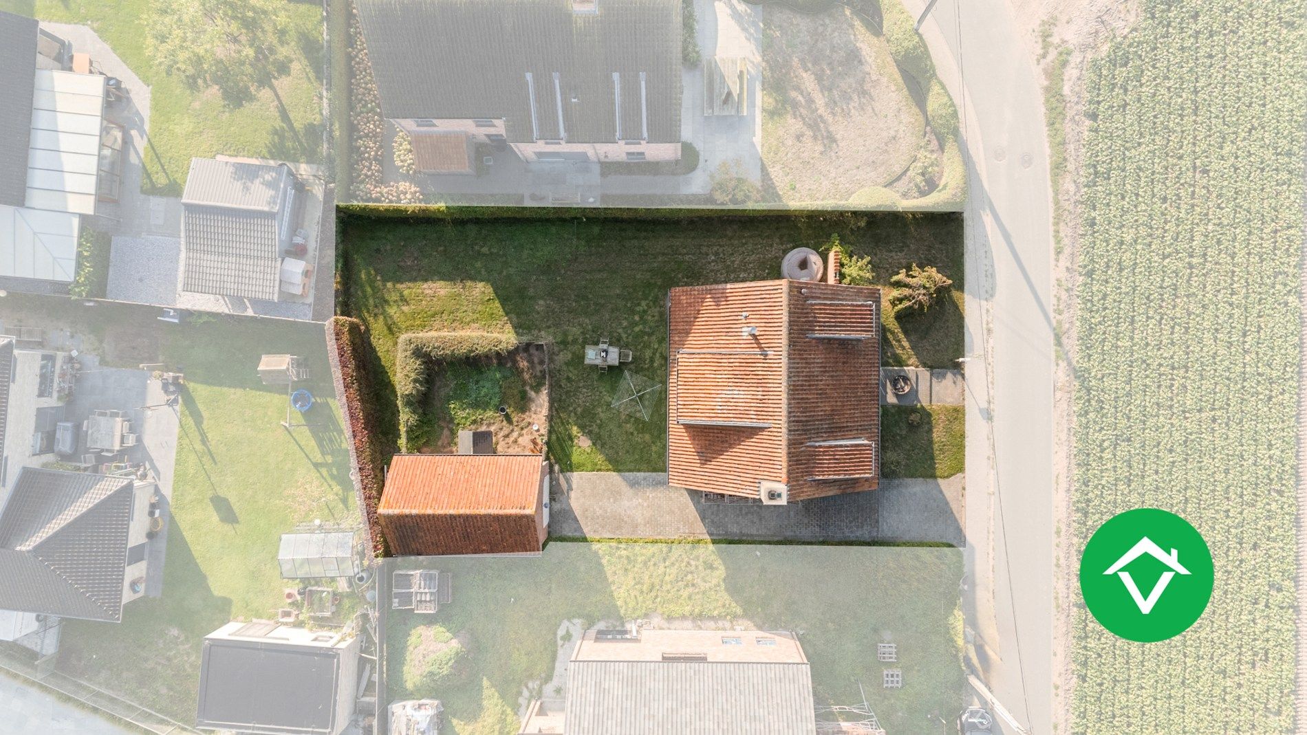Charmante landelijke woning met drie slaapkamers, ruime garage en prachtig vergezicht te Bovekerke (Koekelare) foto 25