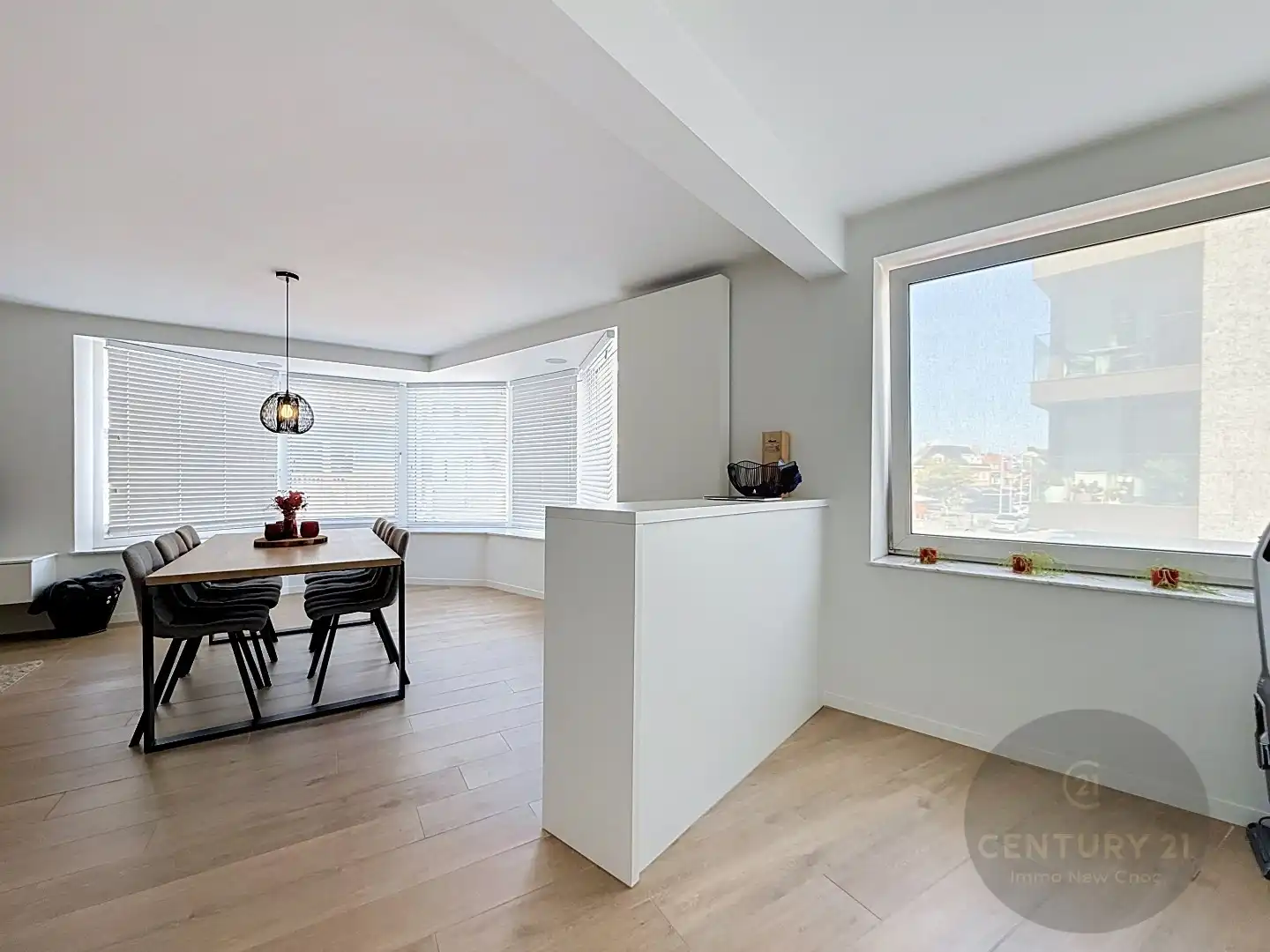 Ruim modern appartement met lift in Oud Knokke, dorp centrum, 2 slaapkamers, fietsberging,  bouwjaar 1985, energielabel C foto 29
