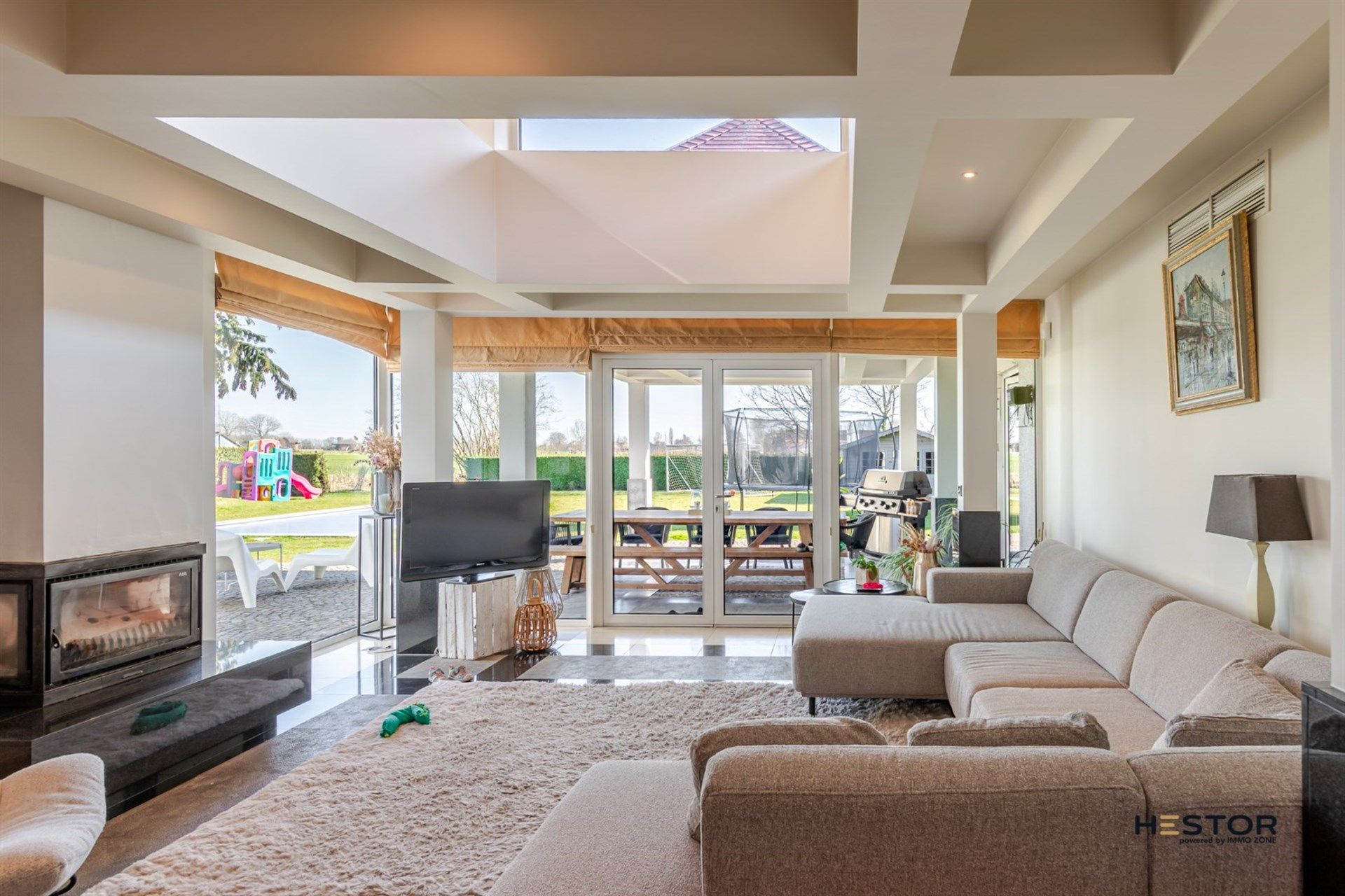 Hoofdfoto van de publicatie: Instapklare villa met zwembad en groenzicht op een rustige locatie in Tielrode