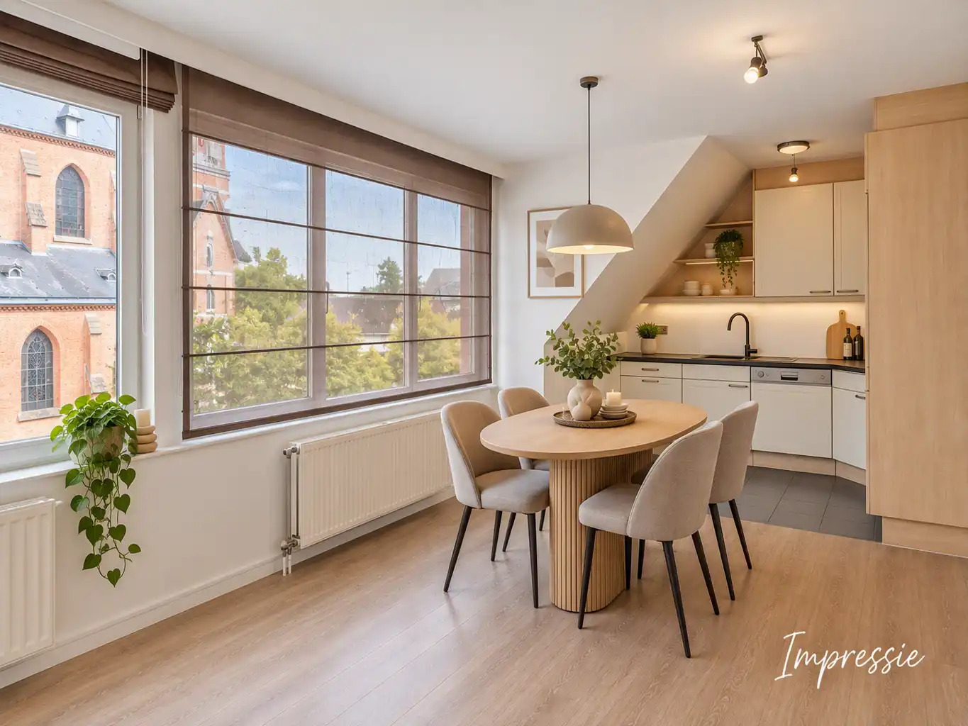Dakappartement met 1 slpk + extra zolderruimte in Arendonk. foto 4