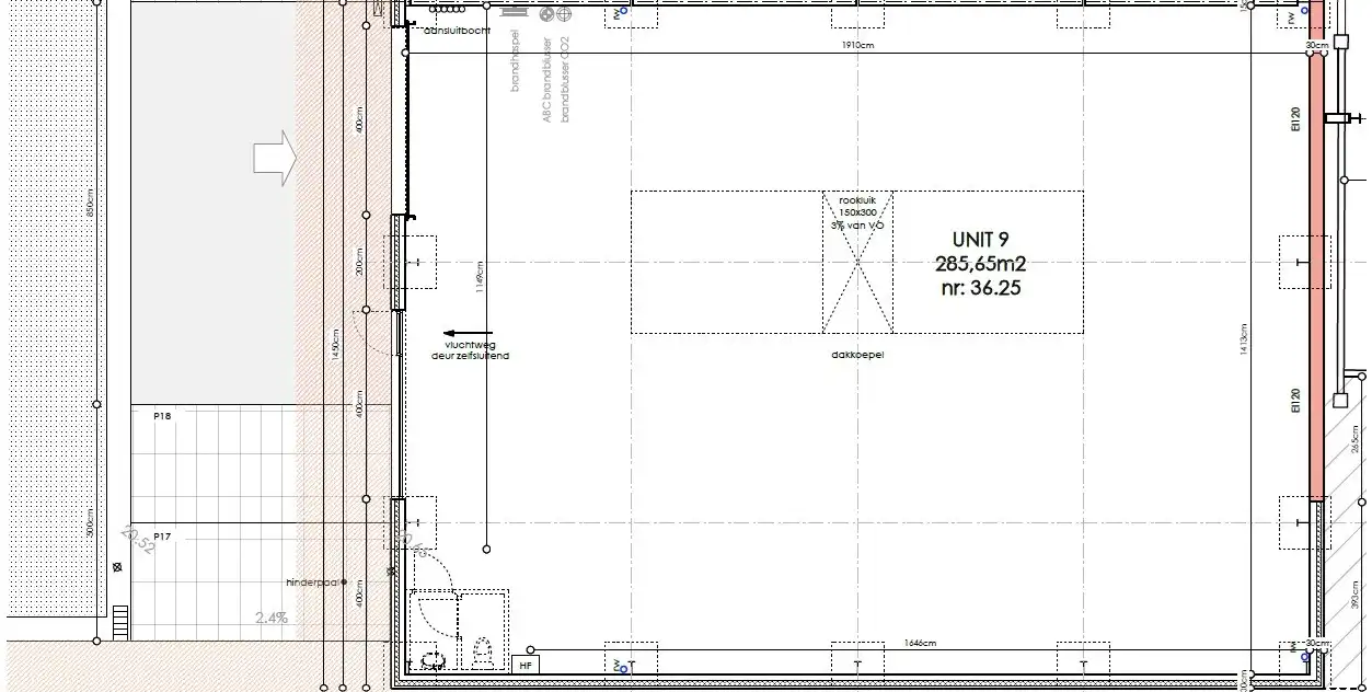 Loods te koop – 277 m² met 2 parkeerplaatsen inbegrepen op de industriezone te Ichtegem foto 10