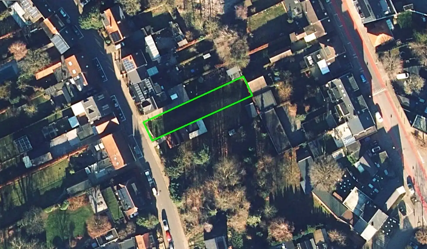 Bouwgrond van 419 m² voor halfopen bebouwing foto 2