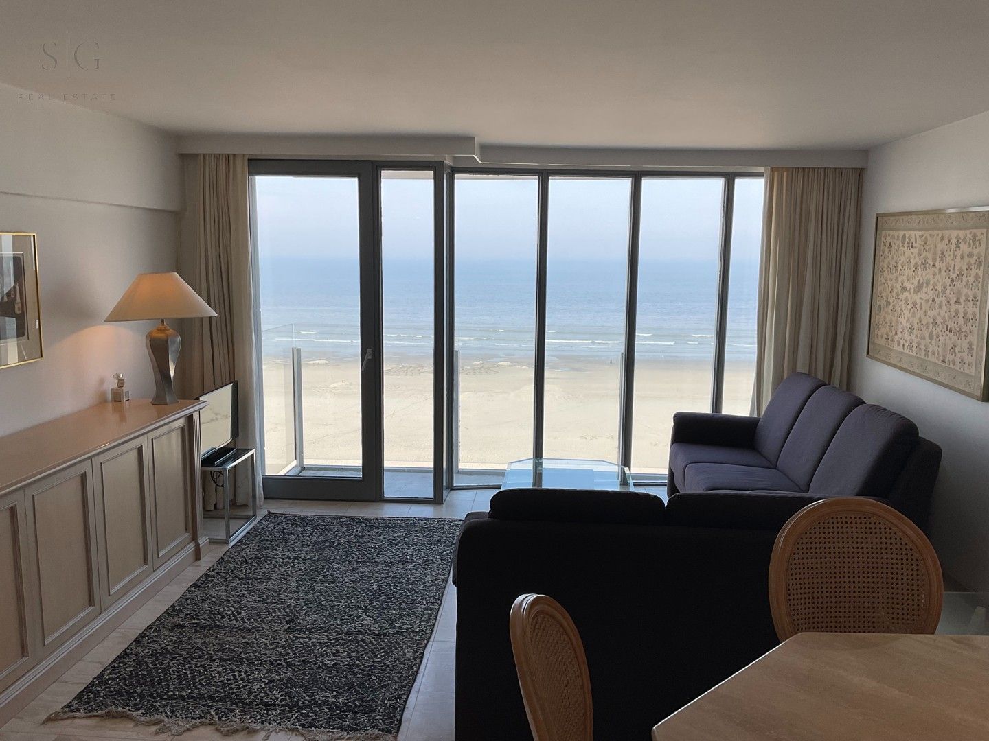 Prachtig appartement met  adembenemend frontaal zeezicht , 2 slaapkamers én 2 badkamers foto 4