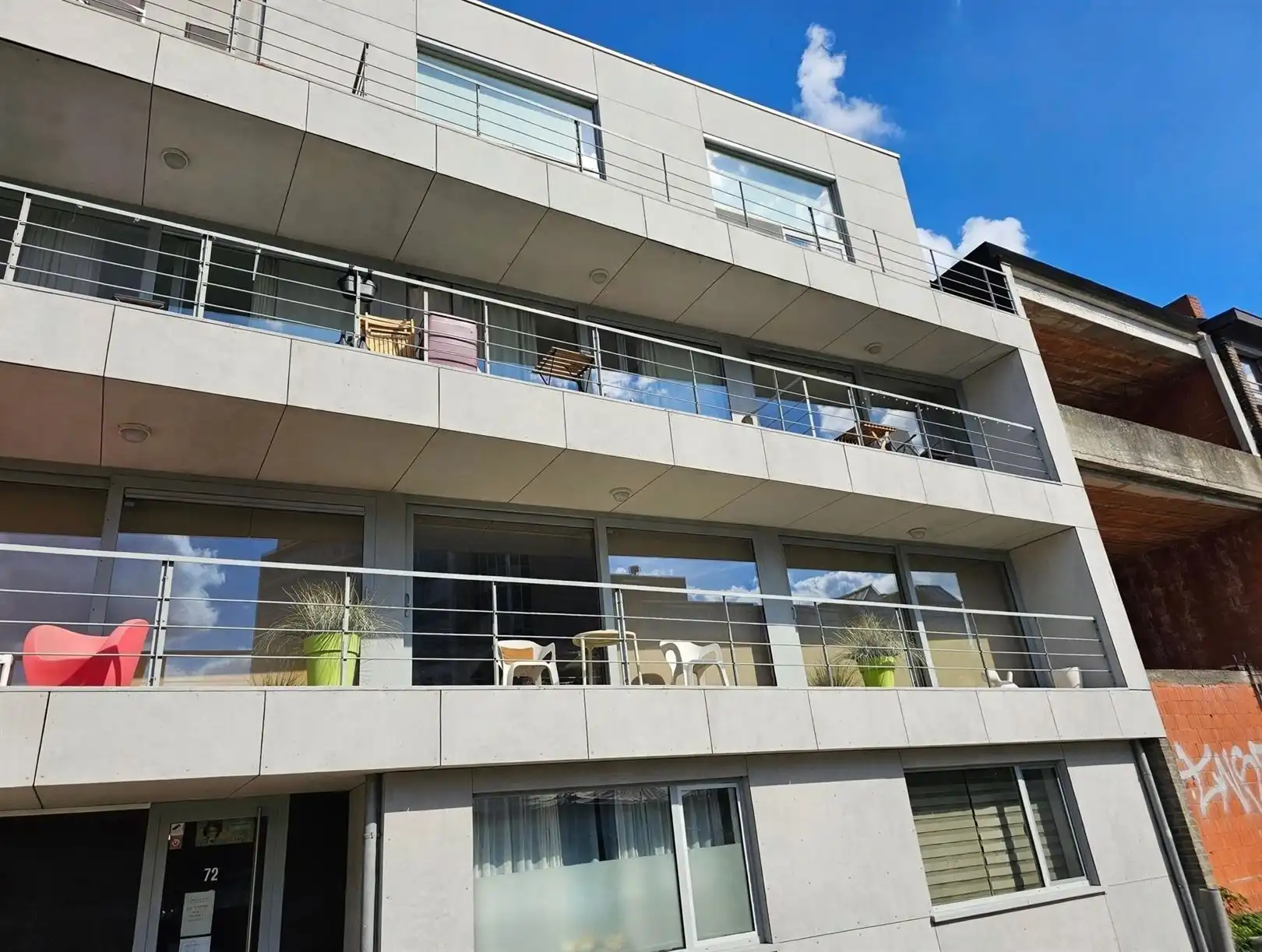 Goed gelegen appartement te Gent centrum. foto {{pictureIndex}}