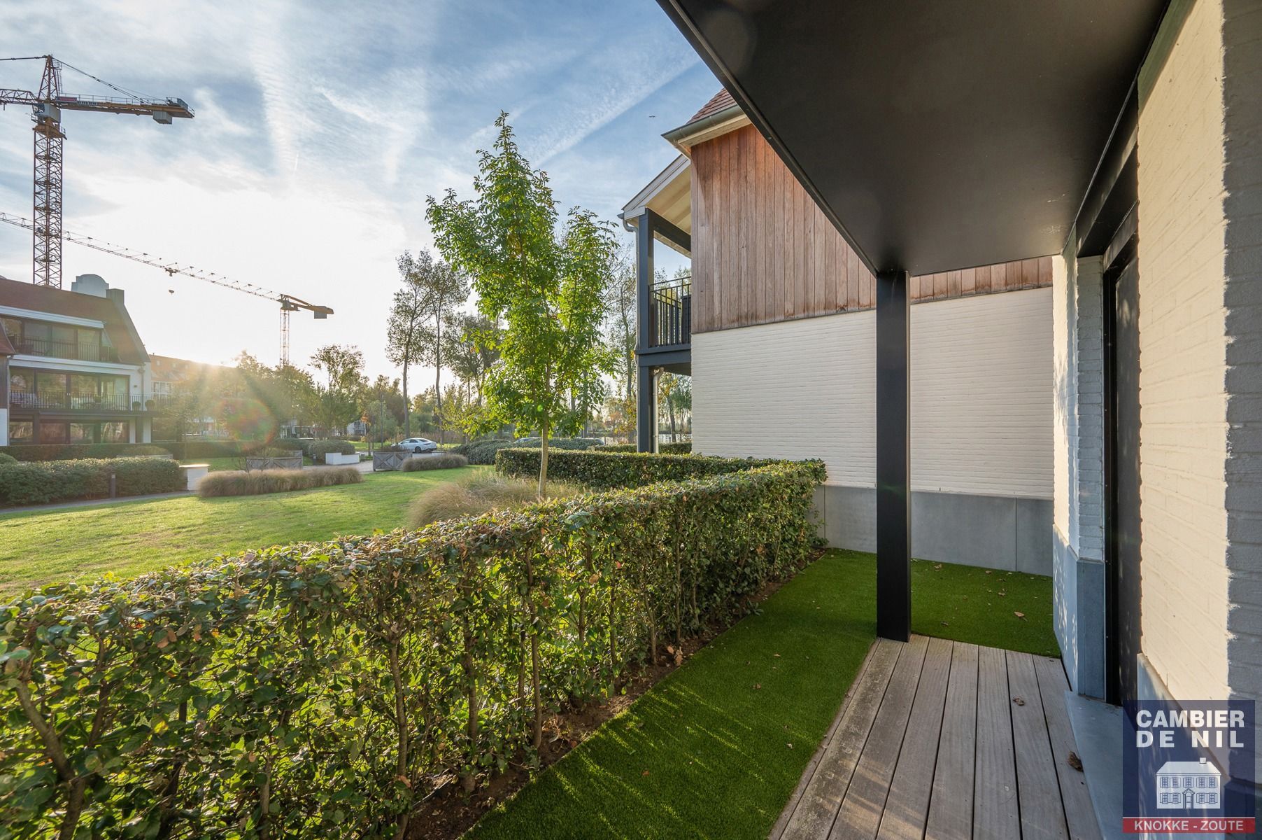 Ongemeubeld tuinappartement met zicht over de Lakeside Paradise foto 12