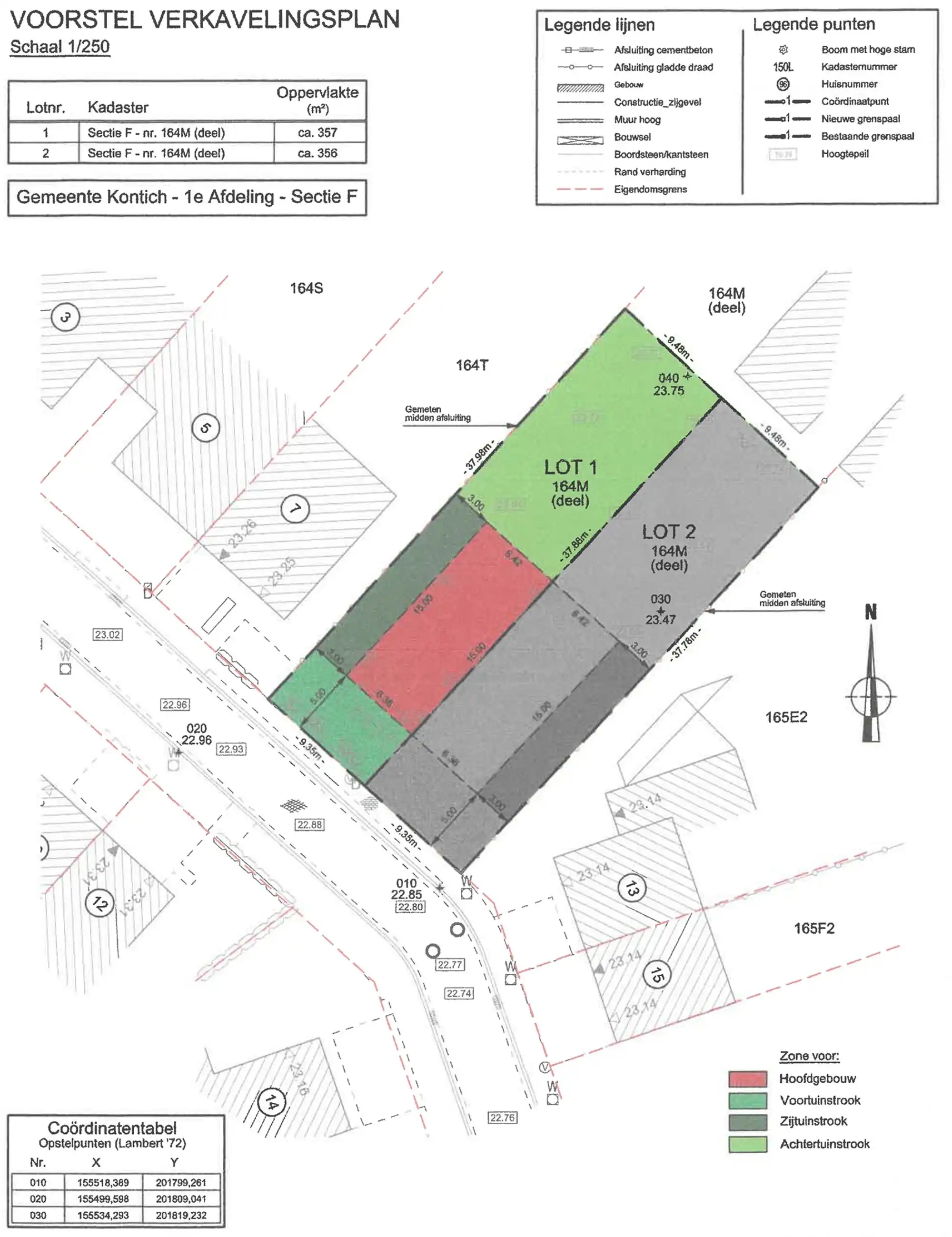 Ruime bouwgrond van ca 356 m² voor HOB in Kontich foto 2