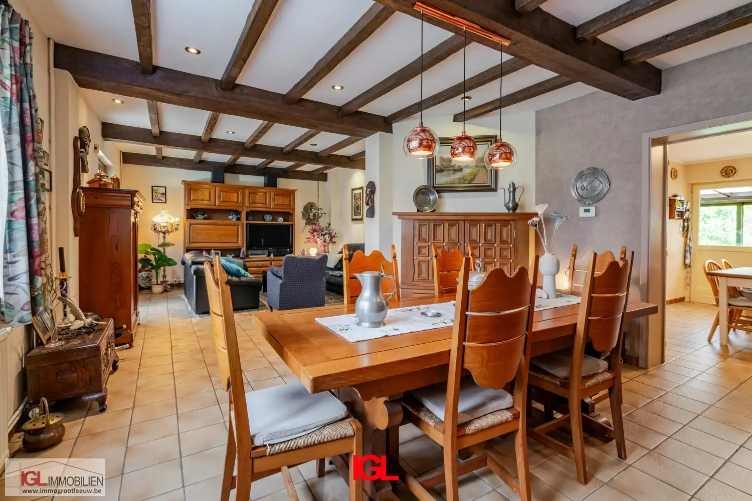 Authentieke rijwoning met zonnige tuin op wandelafstand van het centrum Ruisbroek foto 7