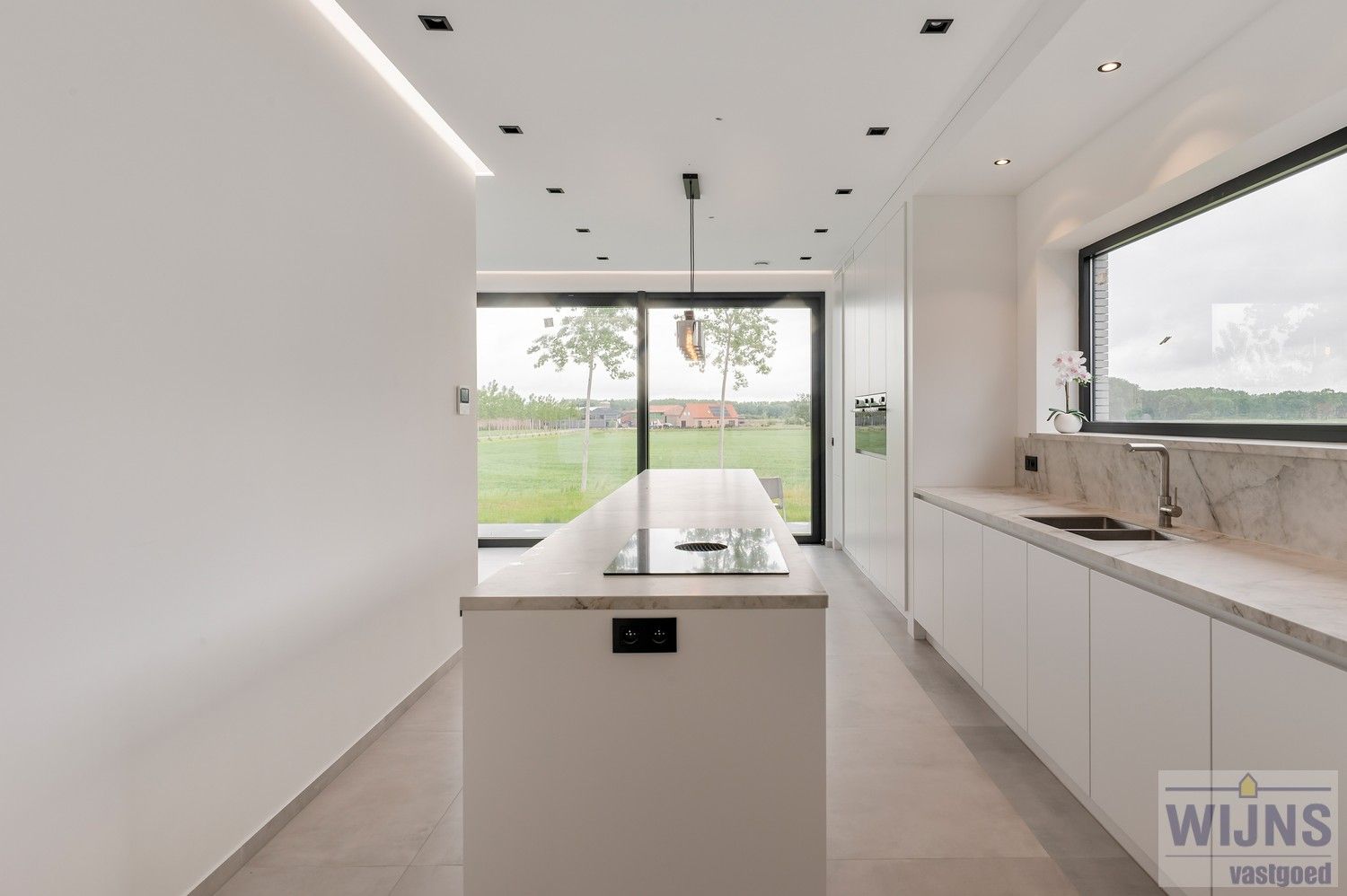 ZEER RUIME NIEUWBOUW OPEN BEBOUWING MET PRACHTIG VERZICHT OVER WEILANDEN foto 24