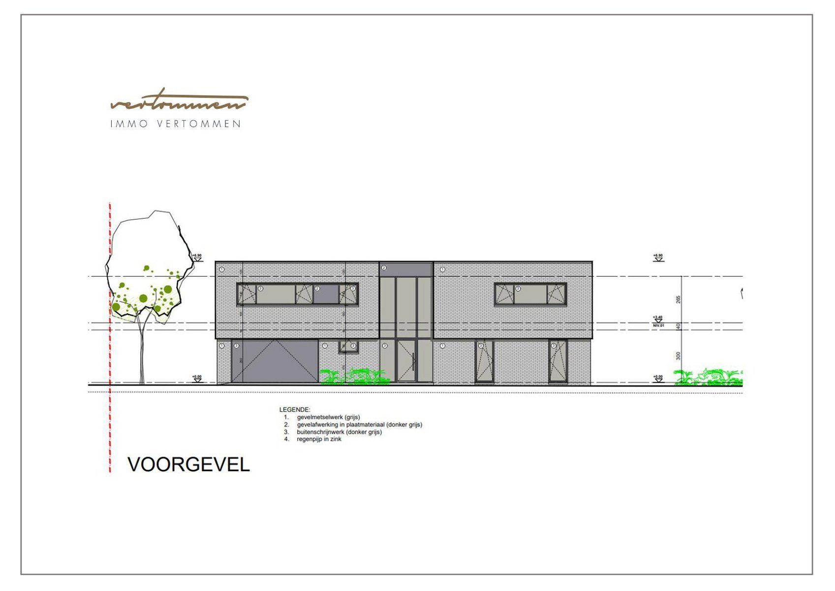 Bouwgrond met vergunning op 3468 m² te KEERBERGEN foto 4