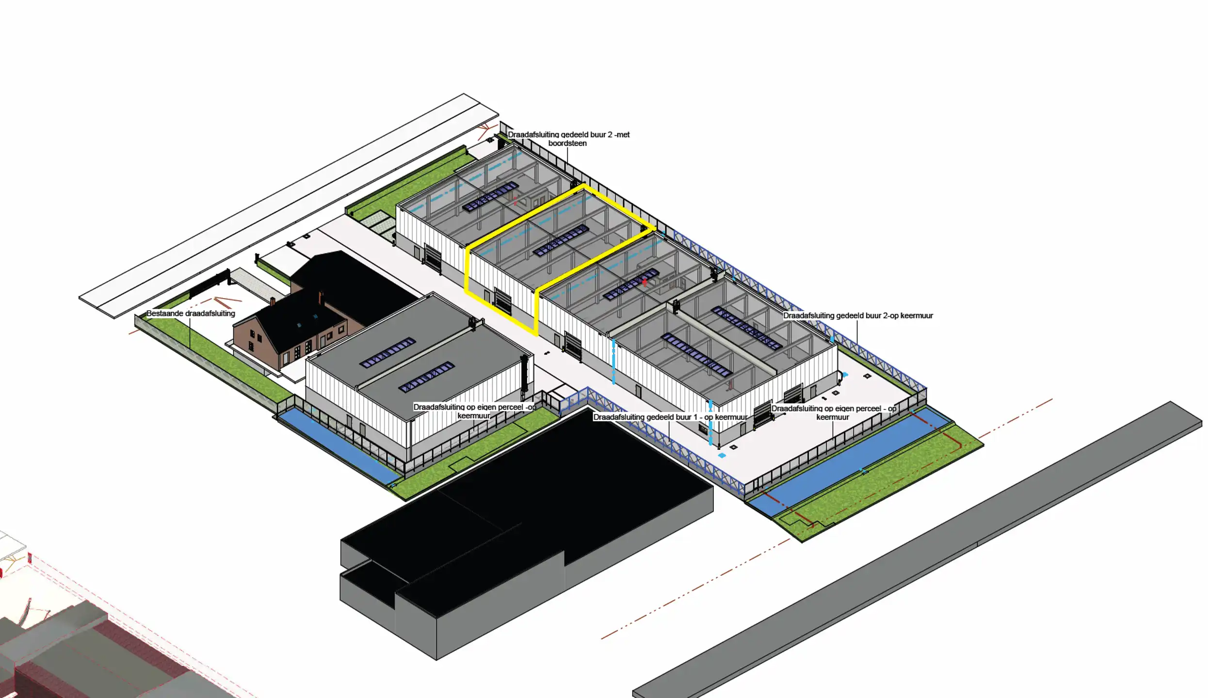 Nieuwbouw KMO-unit te huur in Temse foto {{pictureIndex}}