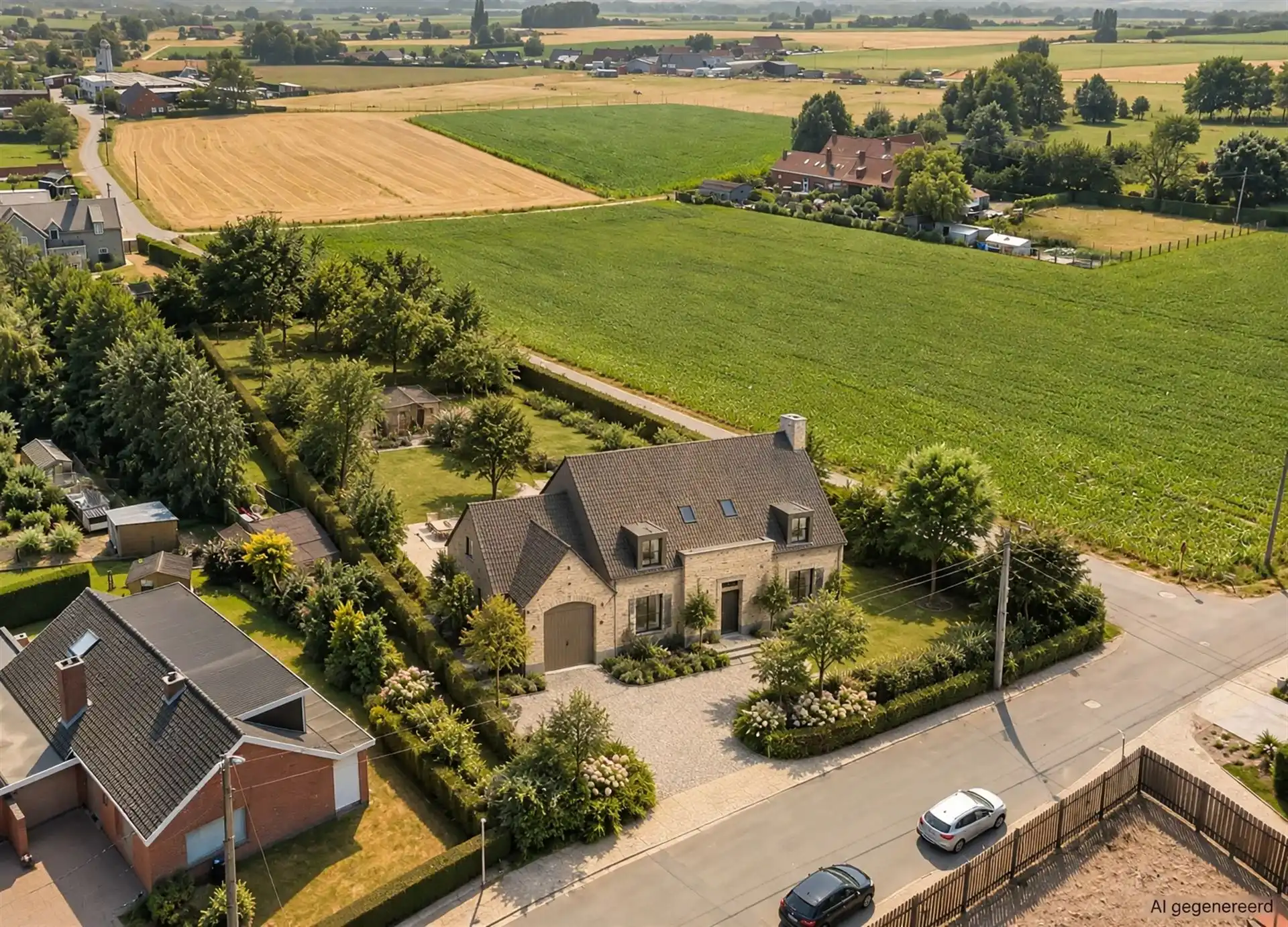 Eigendom met uitzonderlijk potentieel op 2.800 m² in Kaster foto 2