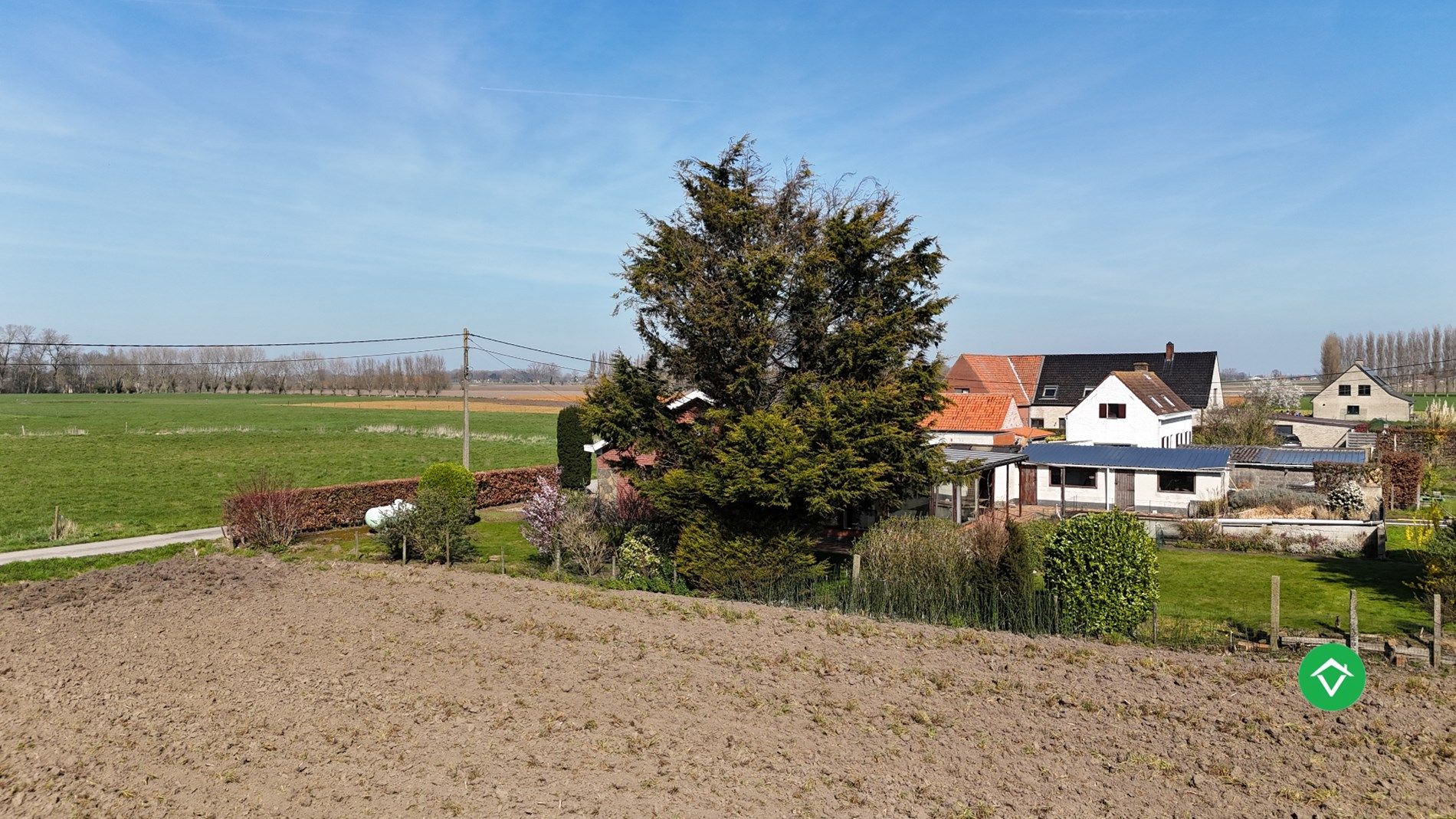 Rustig gelegen open bebouwing met landelijke vergezichten te Koekelare foto 24