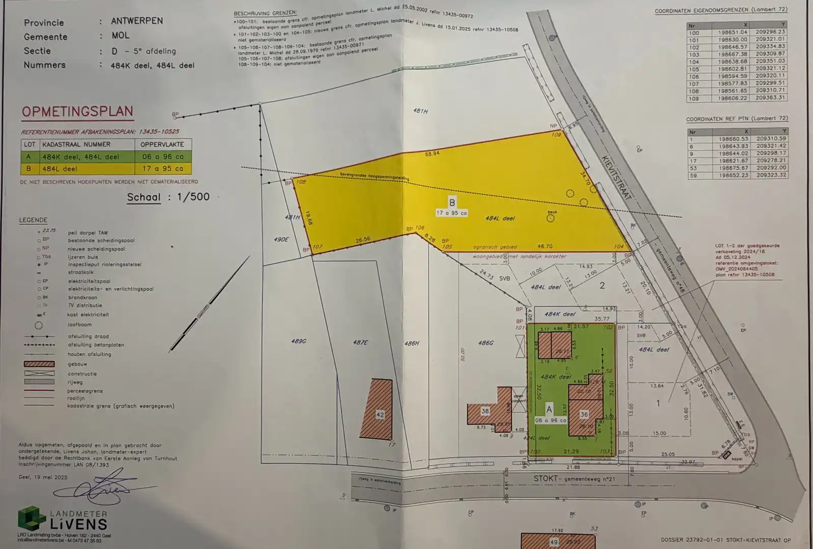 Uitzonderlijk gelegen bouwgrond met aansluitend weiland op 24a74ca in de Europawijk te Mol foto 9