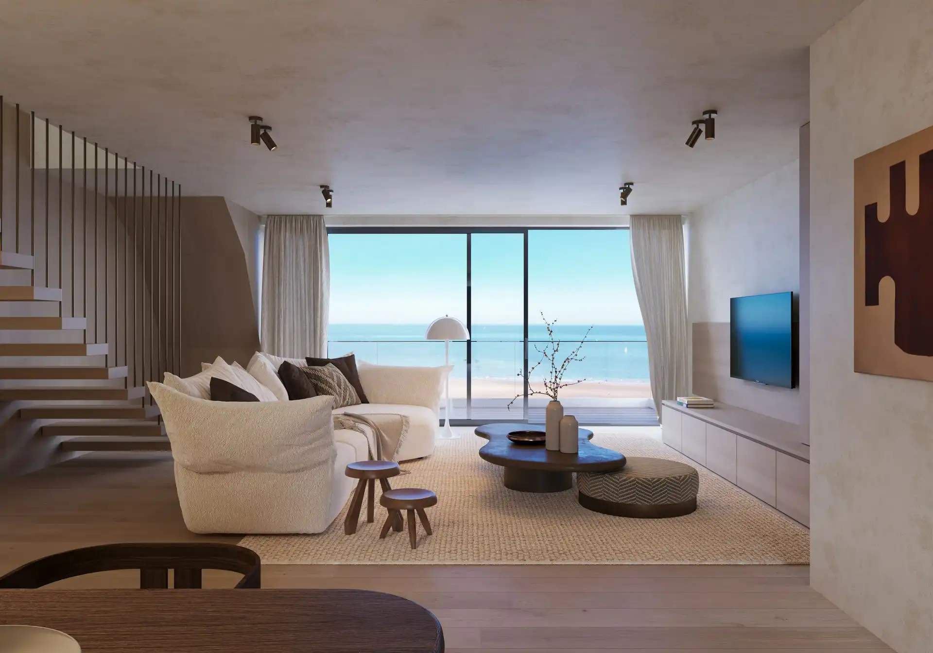 Pierlala : Subliem nieuwbouwappartement met prachtig zeezicht foto {{pictureIndex}}