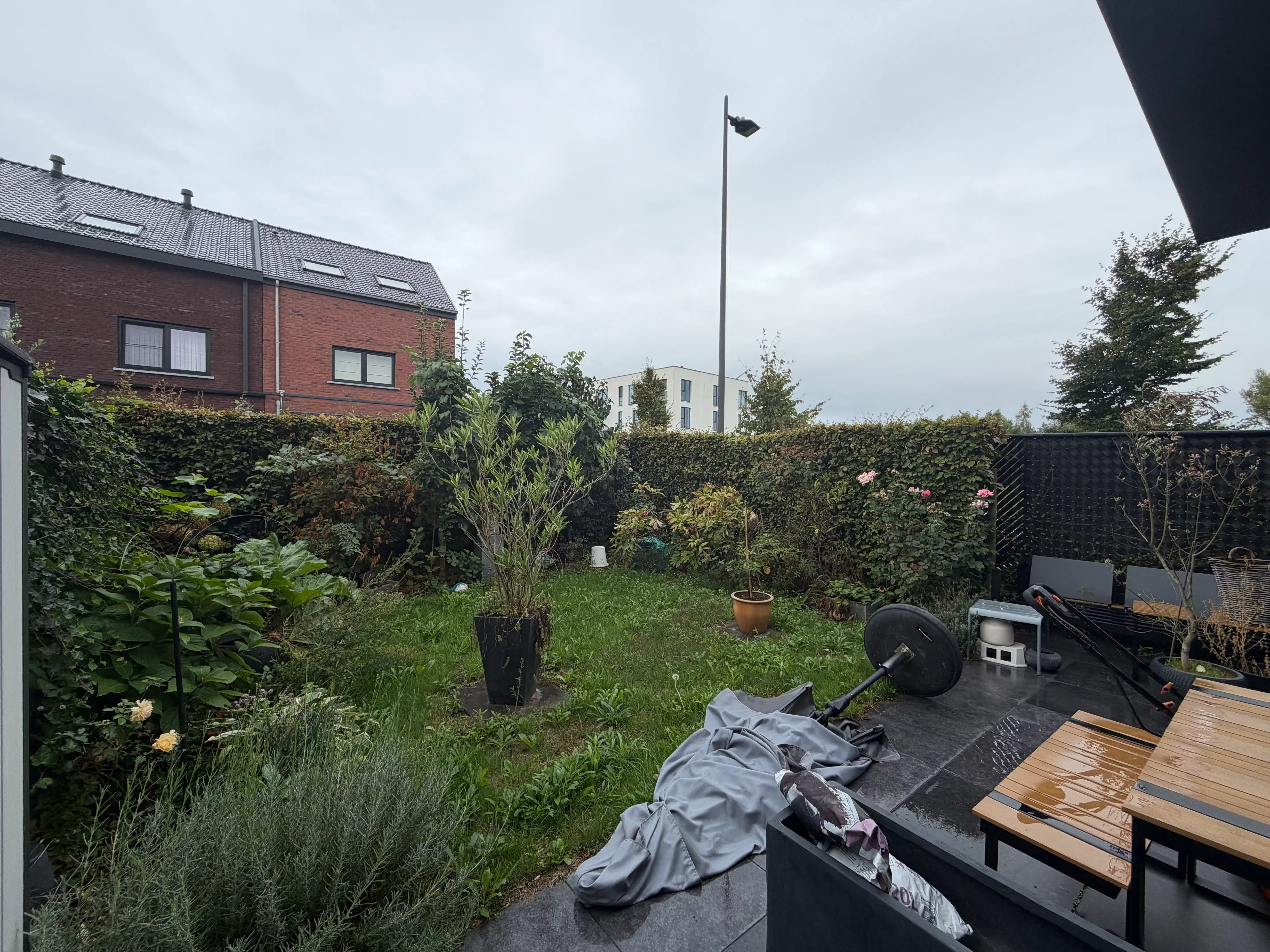 Nieuwbouwwoning (HOB) met drie slaapkamers - terras en tuin foto 13