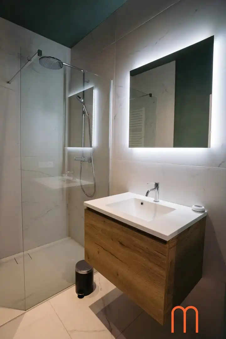 Gemeubeld appartement met uniek zeezicht en ruim terras in Residentie Trinity – Oosteroever Oostende foto 20